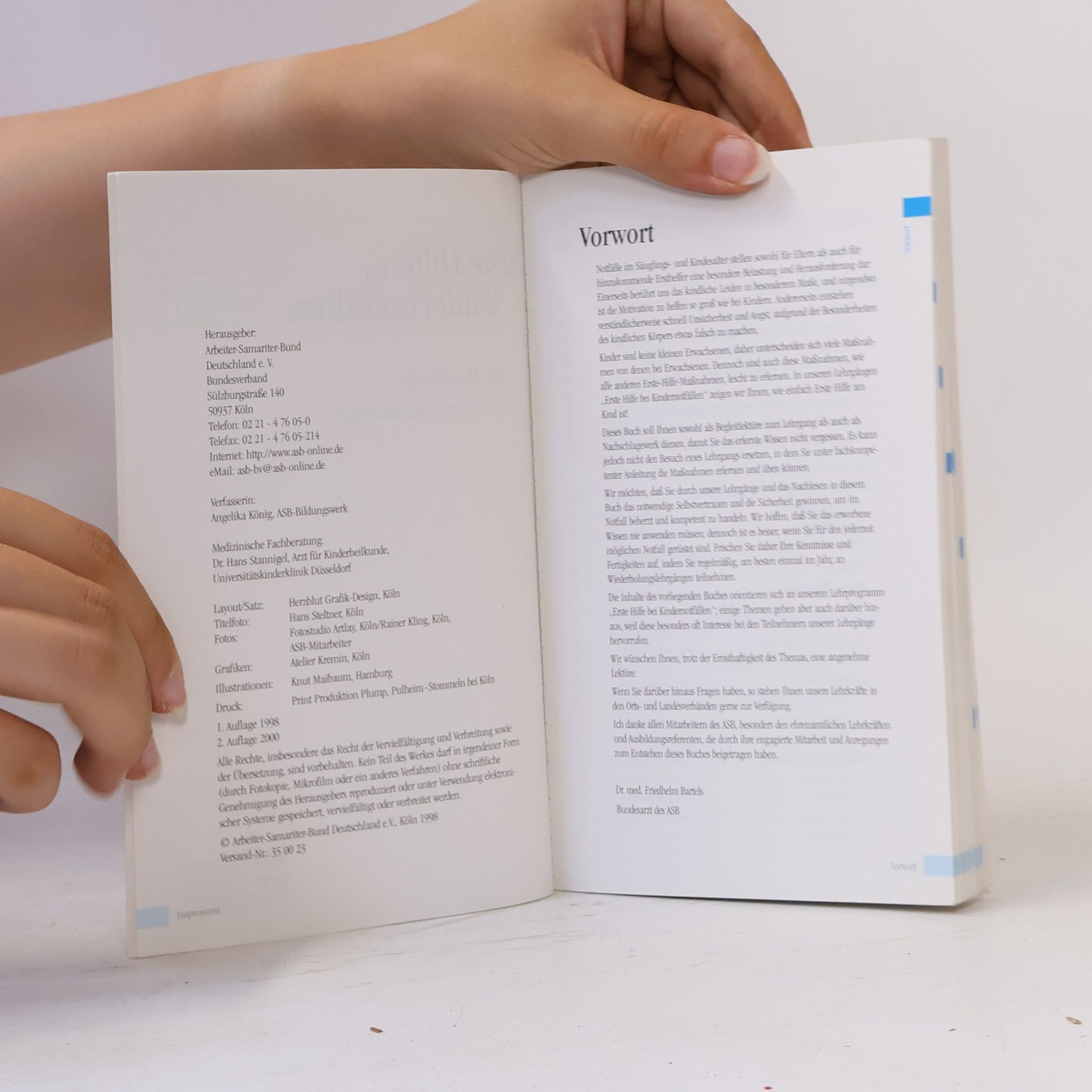 Autorenkollektiv Erste Hilfe bei Kindernotfällen