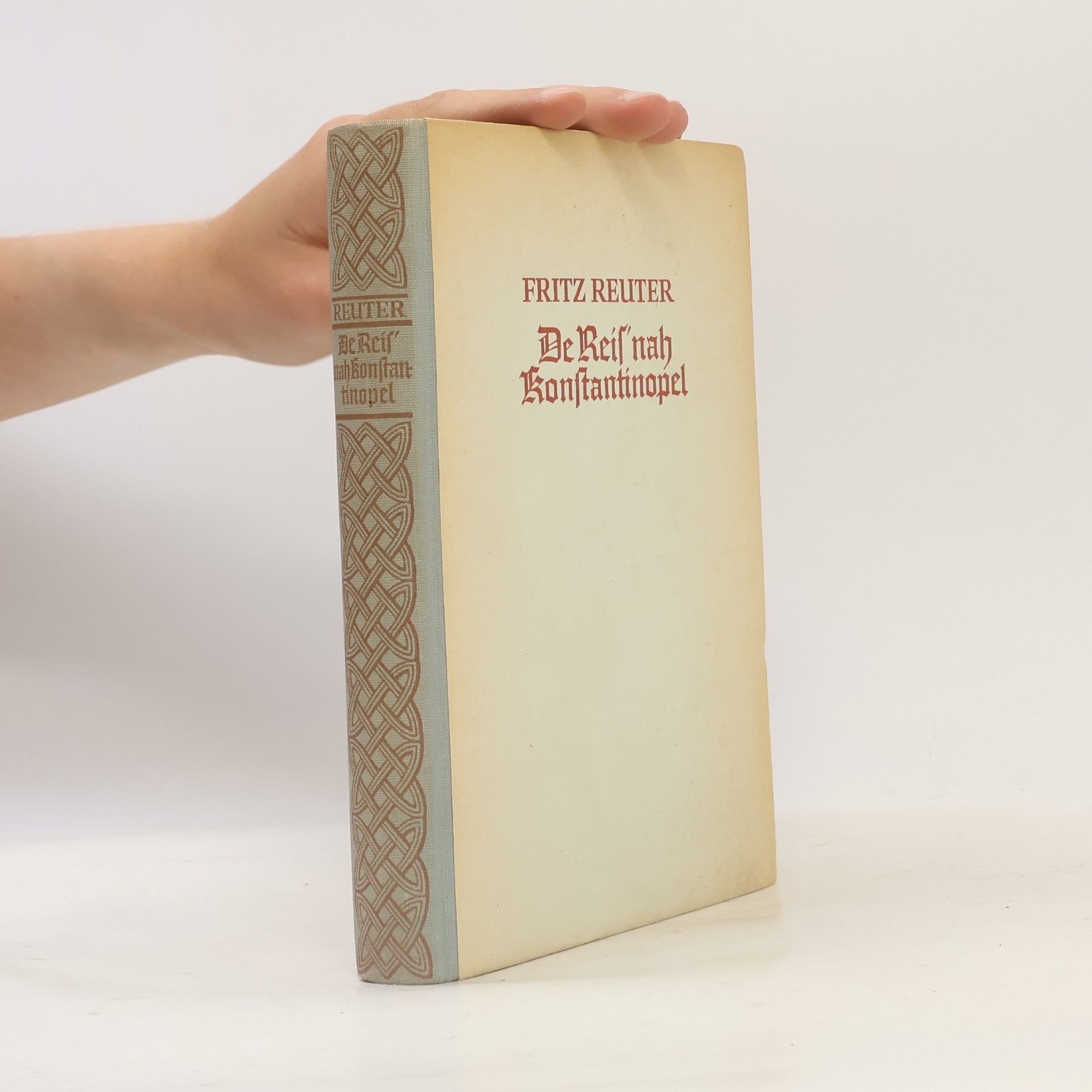 Fritz Reuter De Reis' nah Konstantinopel