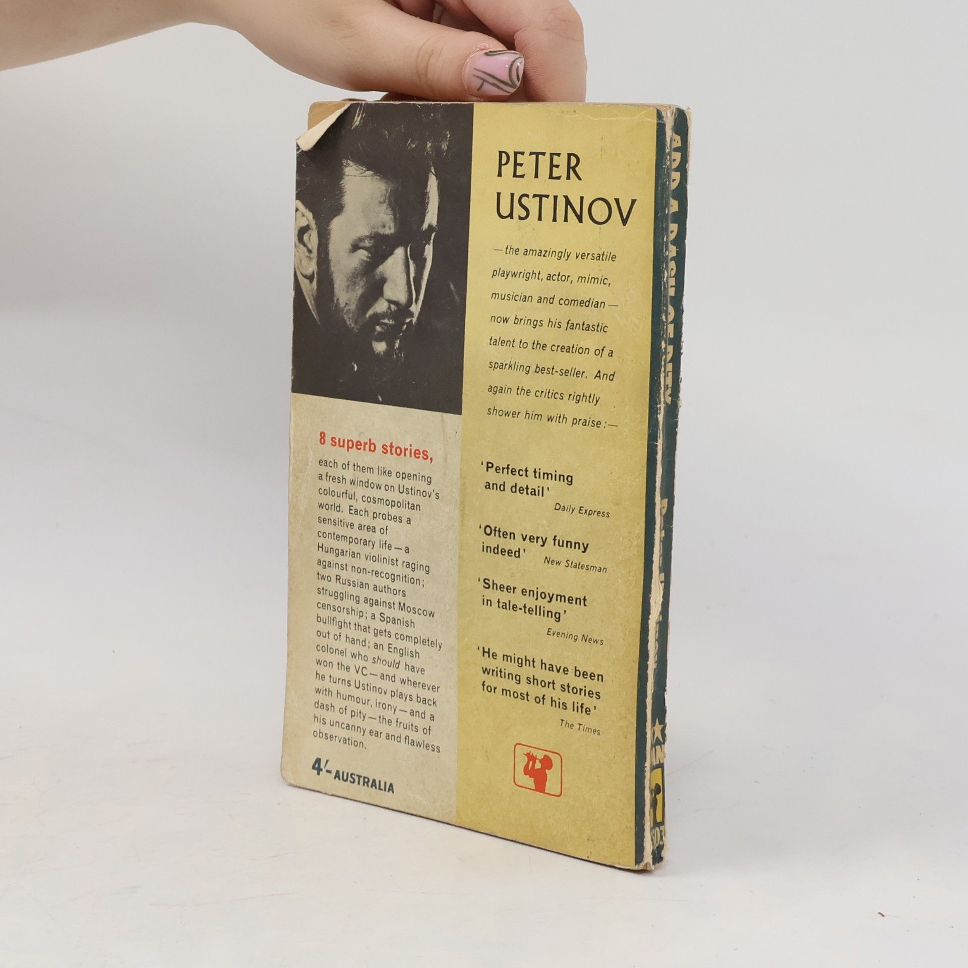 Peter Ustinov Add a dash of pity