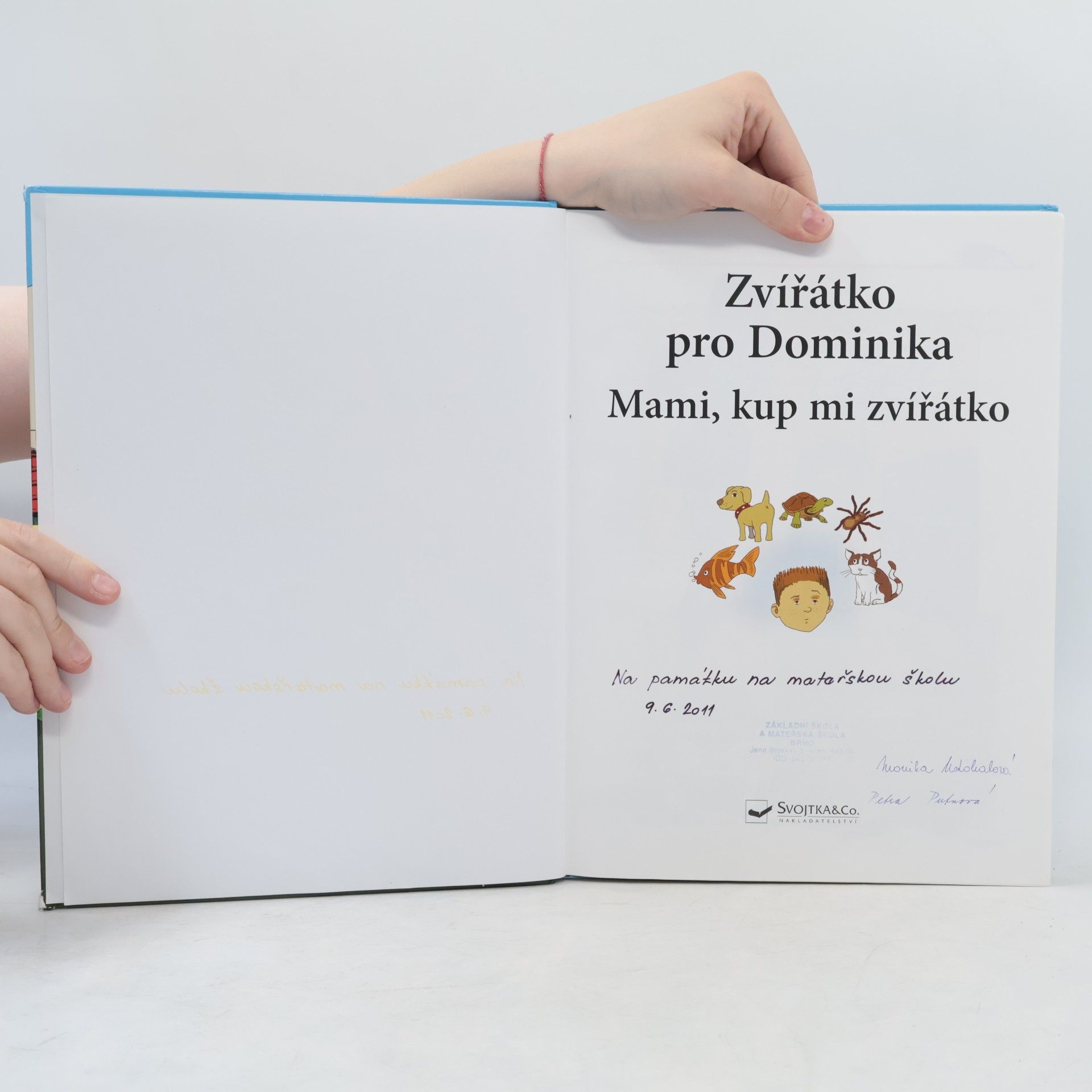 Jiří Dvořák Zvířátko pro Dominika. Mami, kup mi zvířátko