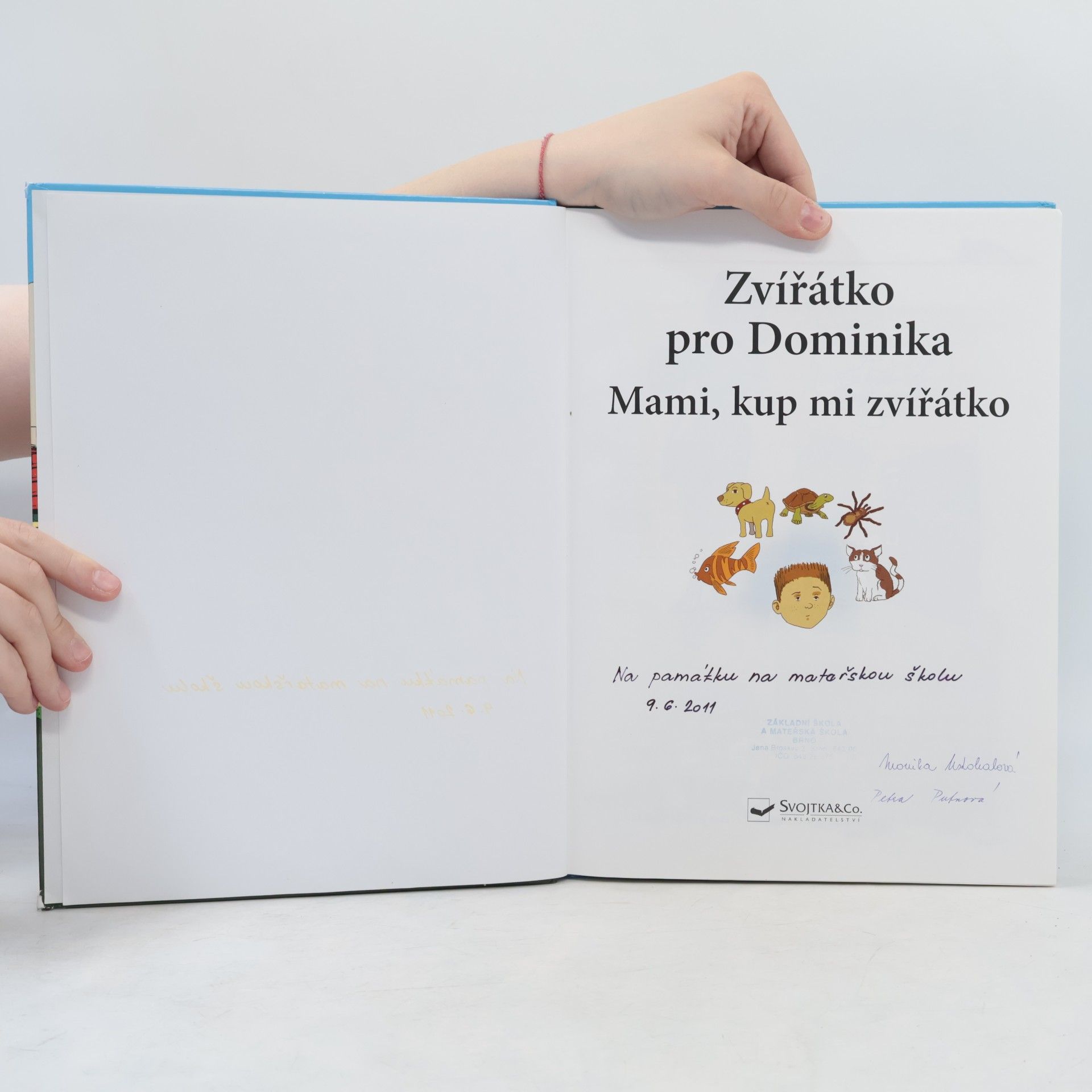 Jiří Dvořák Zvířátko pro Dominika. Mami, kup mi zvířátko