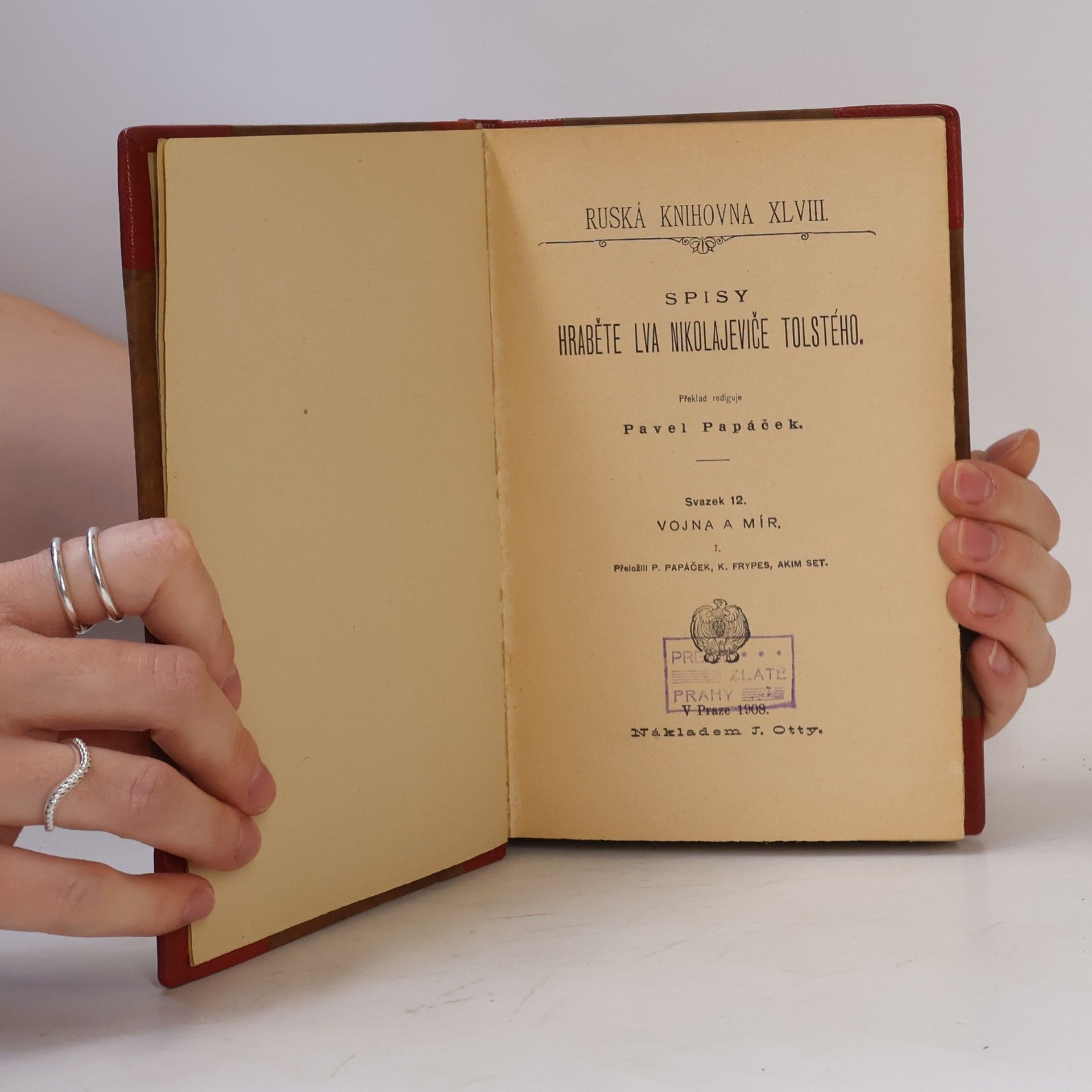 Lew Nikolajewitsch Tolstoi Vojna a mír I.