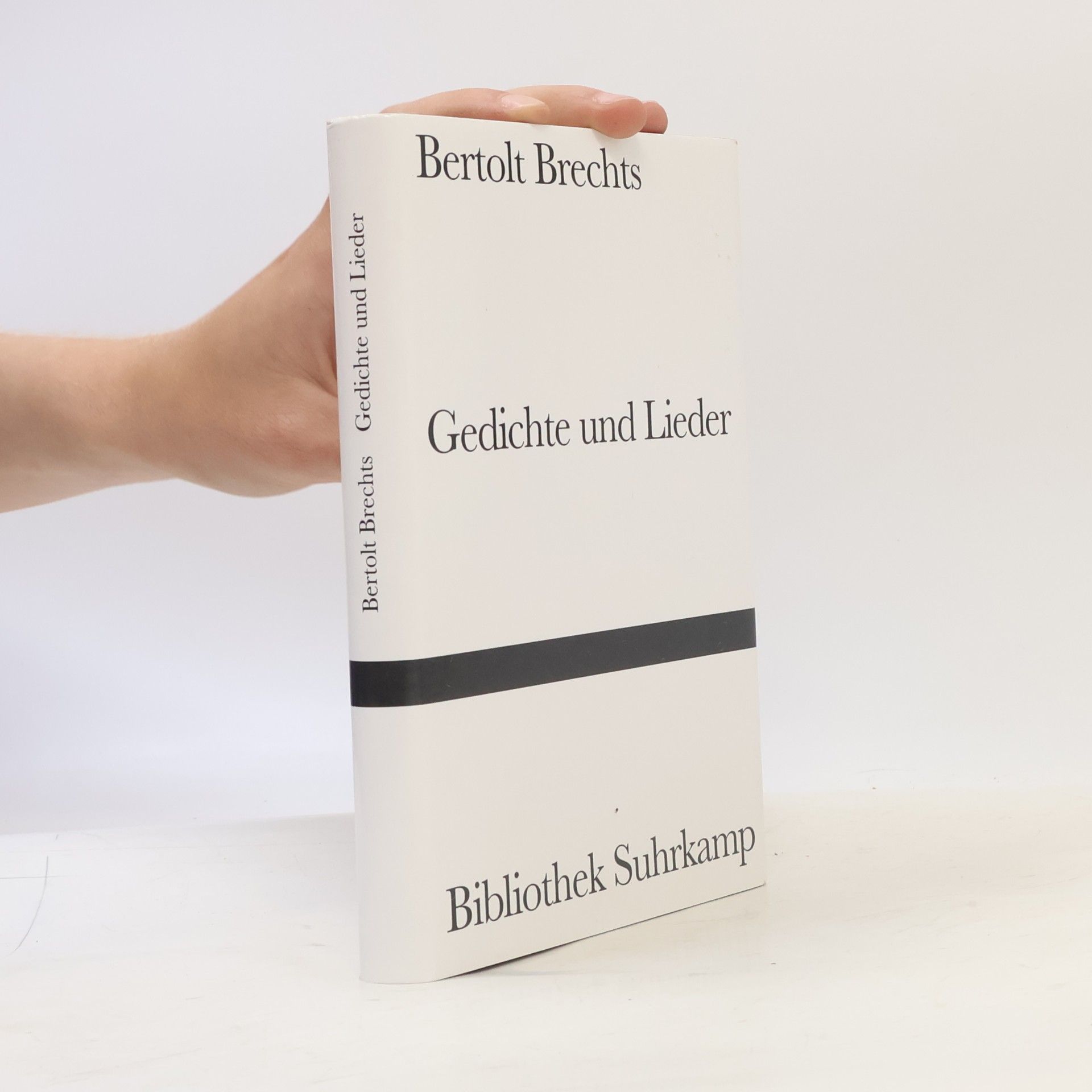 Bertolt Brecht Gedichte und Lieder