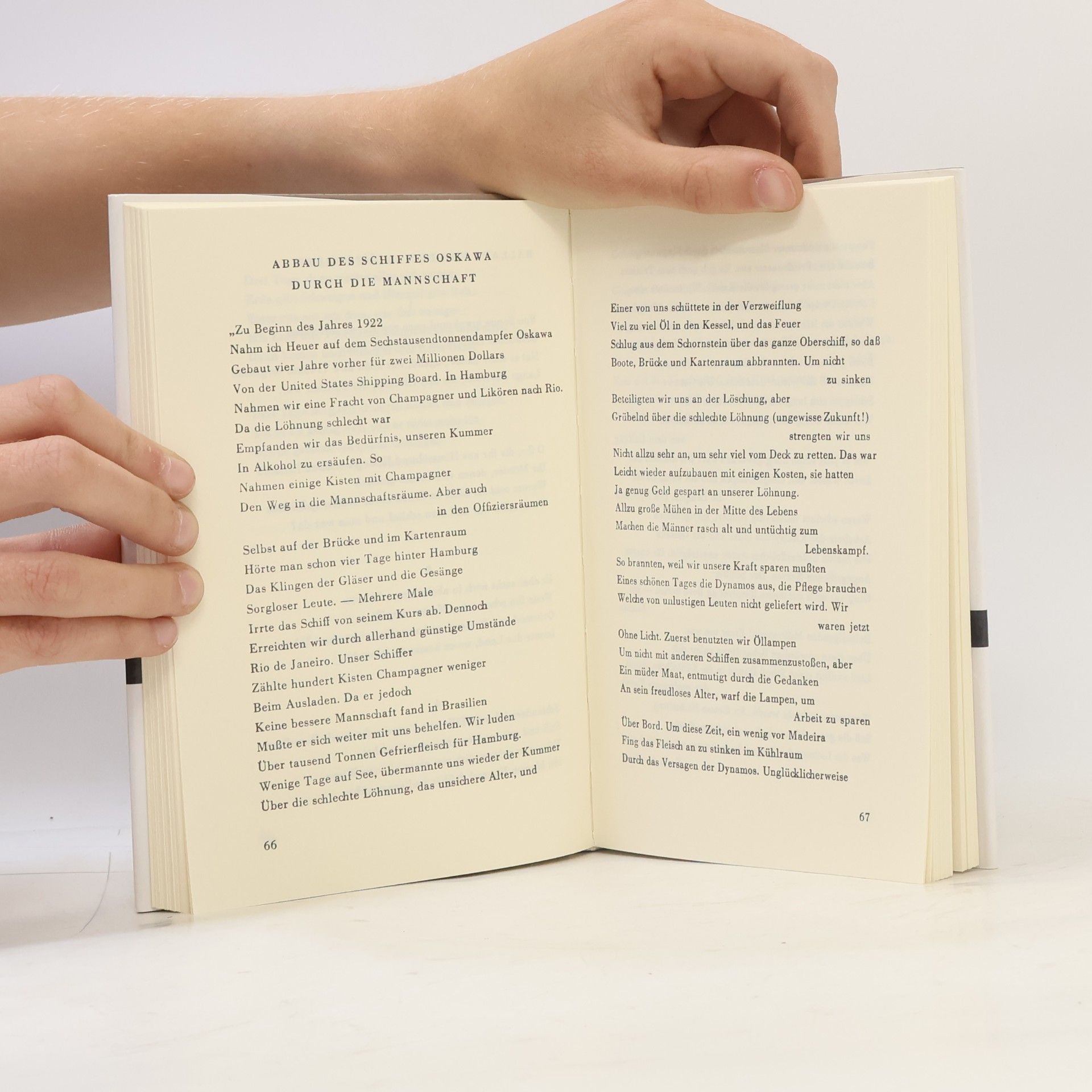 Bertolt Brecht Gedichte und Lieder