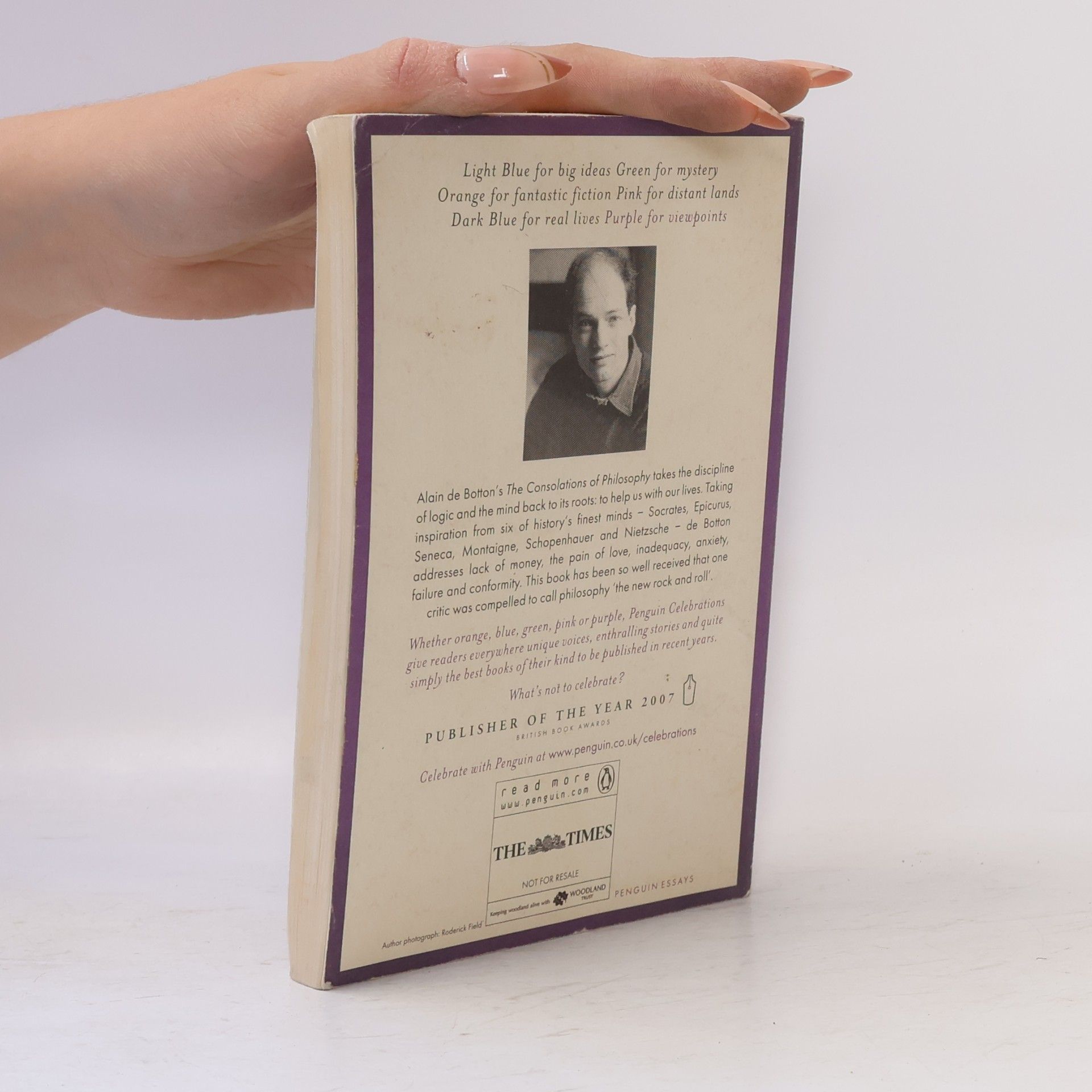 Alain de Botton The Consolations of Philosophy