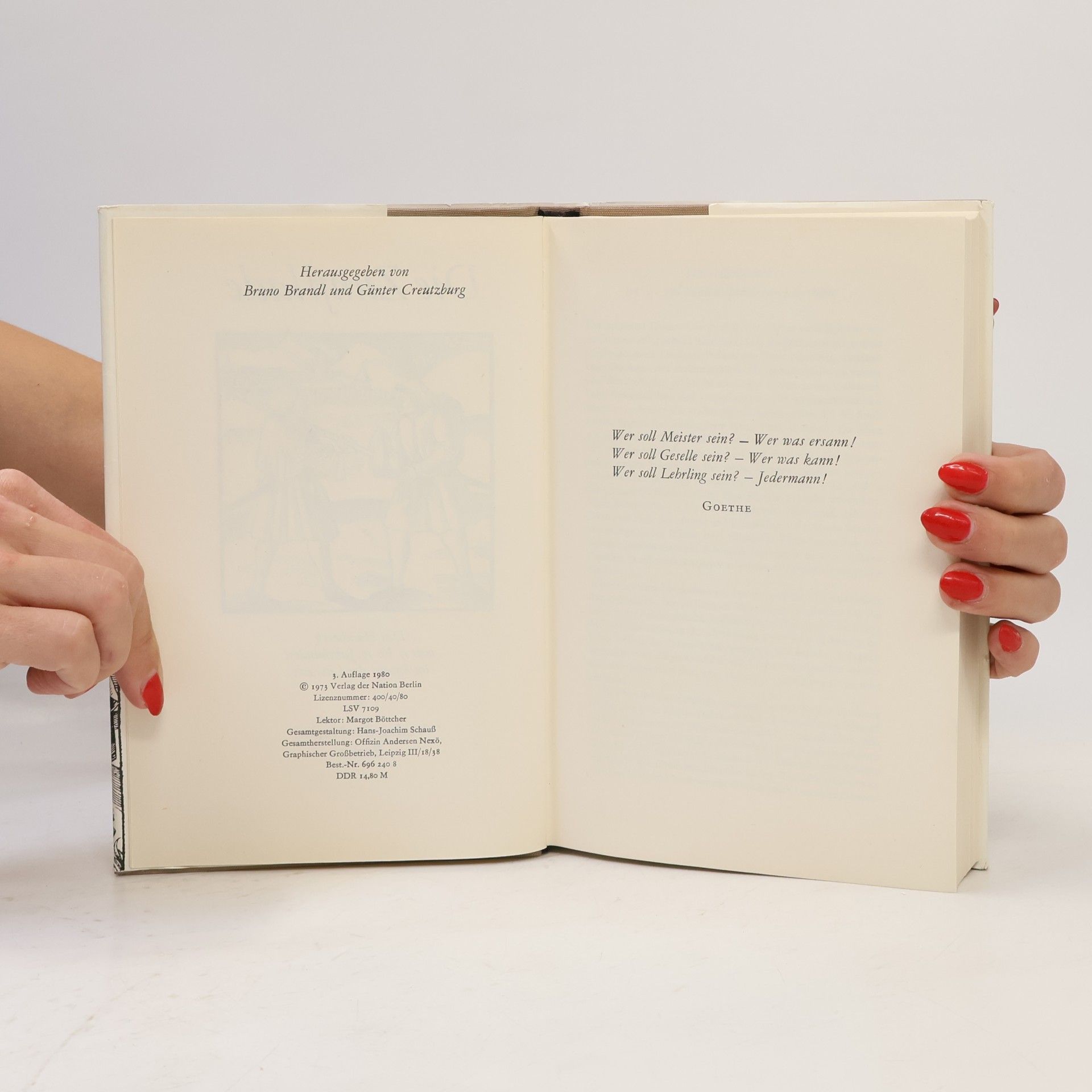 Autorenkollektiv Die Zunftlade : das Handwerk vom 15. bis 19. Jahrhundert im Spiegel der Literatur