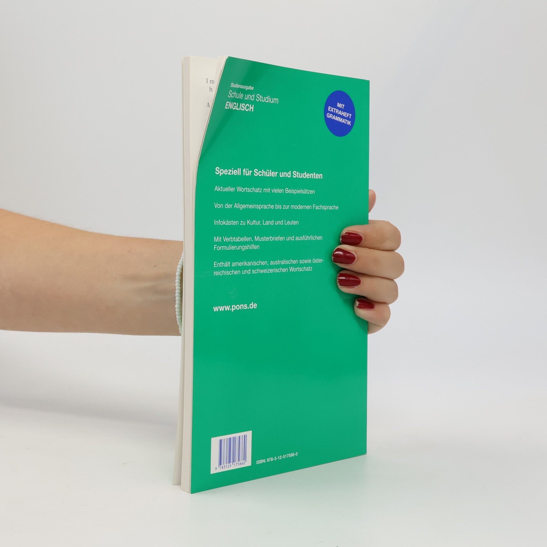 Marieluise Schmitz PONS Wörterbuch für Schule und Studium