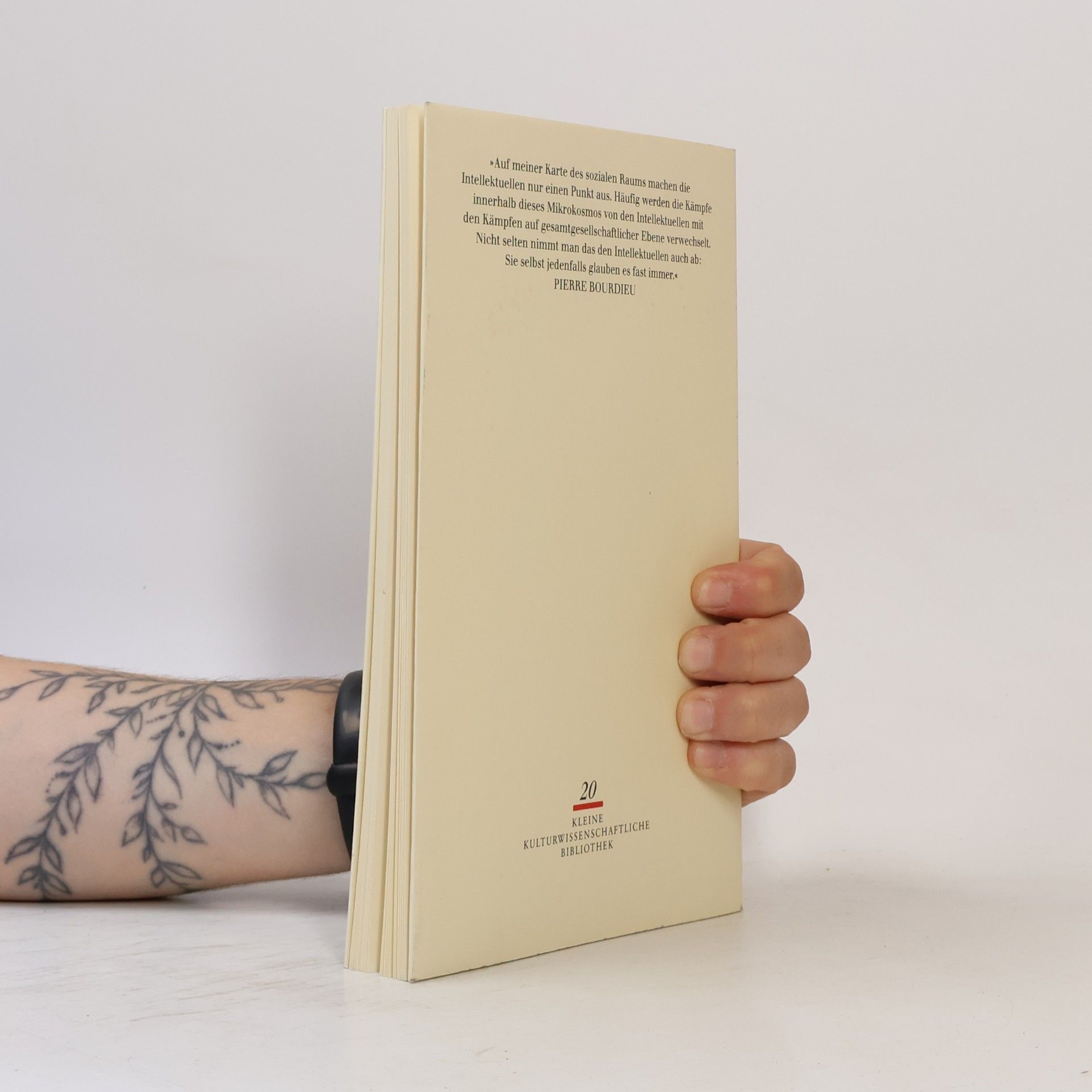 Pierre Bourdieu Satz und Gegensatz