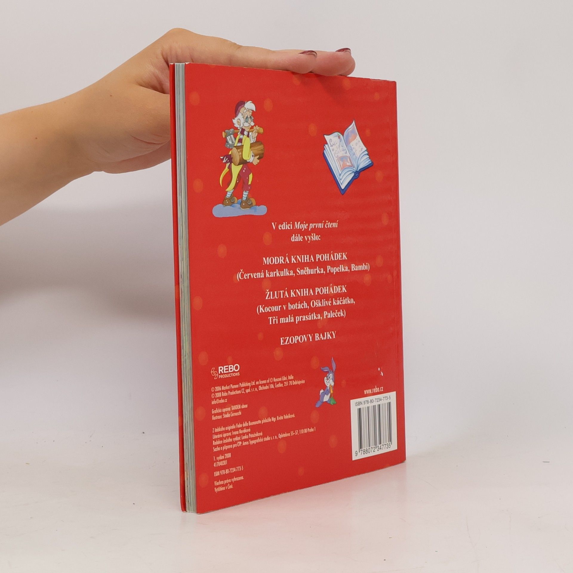 Libr Rusconi Červená kniha pohádek