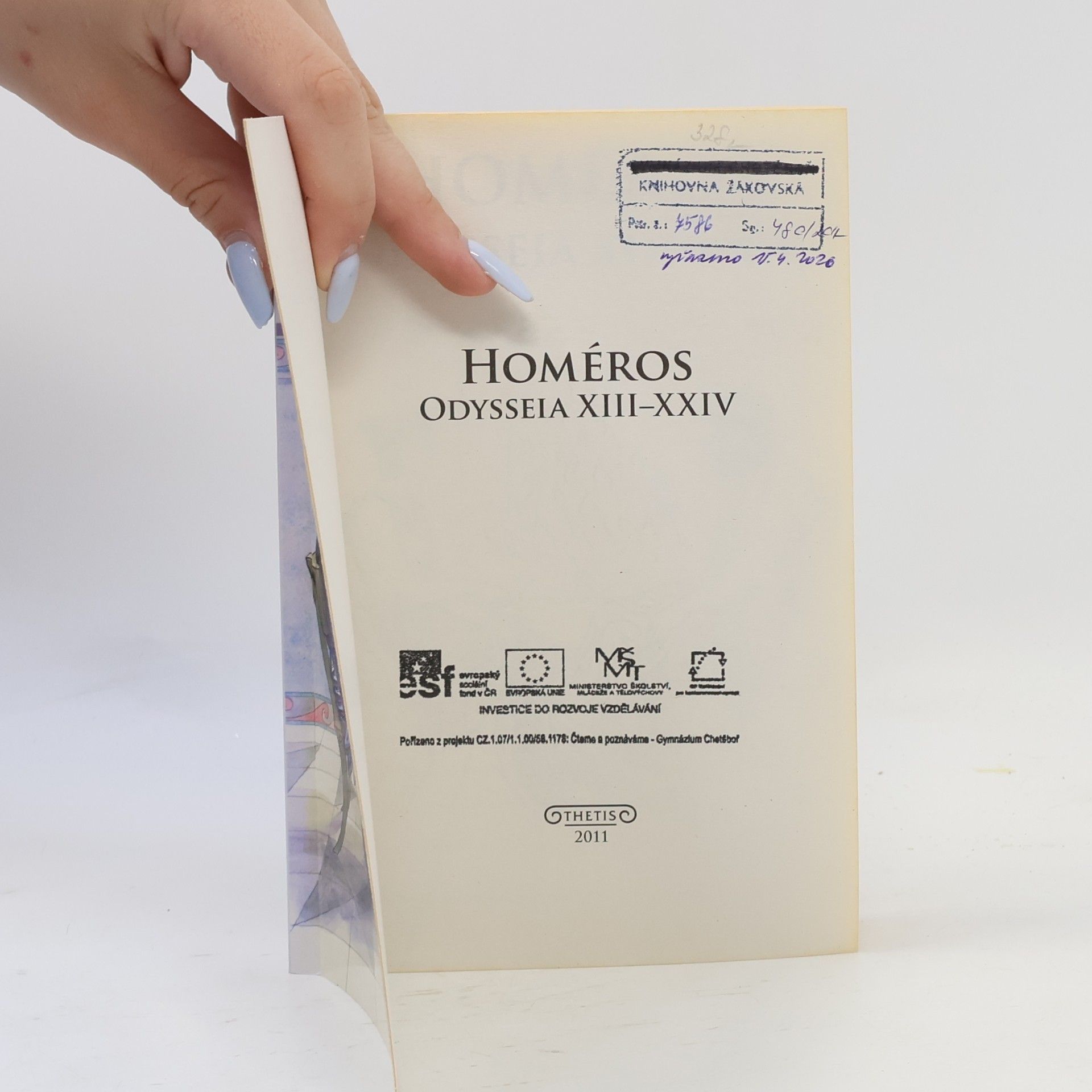 Homér Odysseia xiii-xxiv