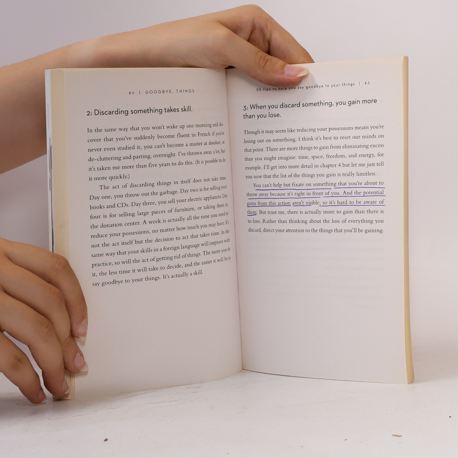 Fumio Sasaki Goodbye, Things
