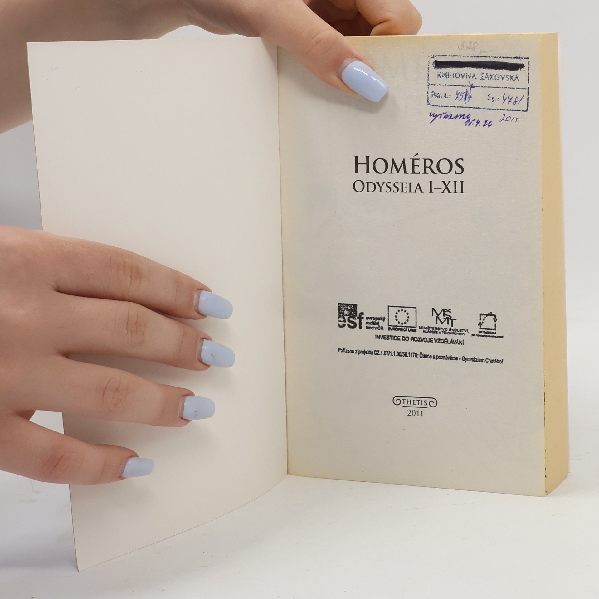 Homér Odysseia i-xii