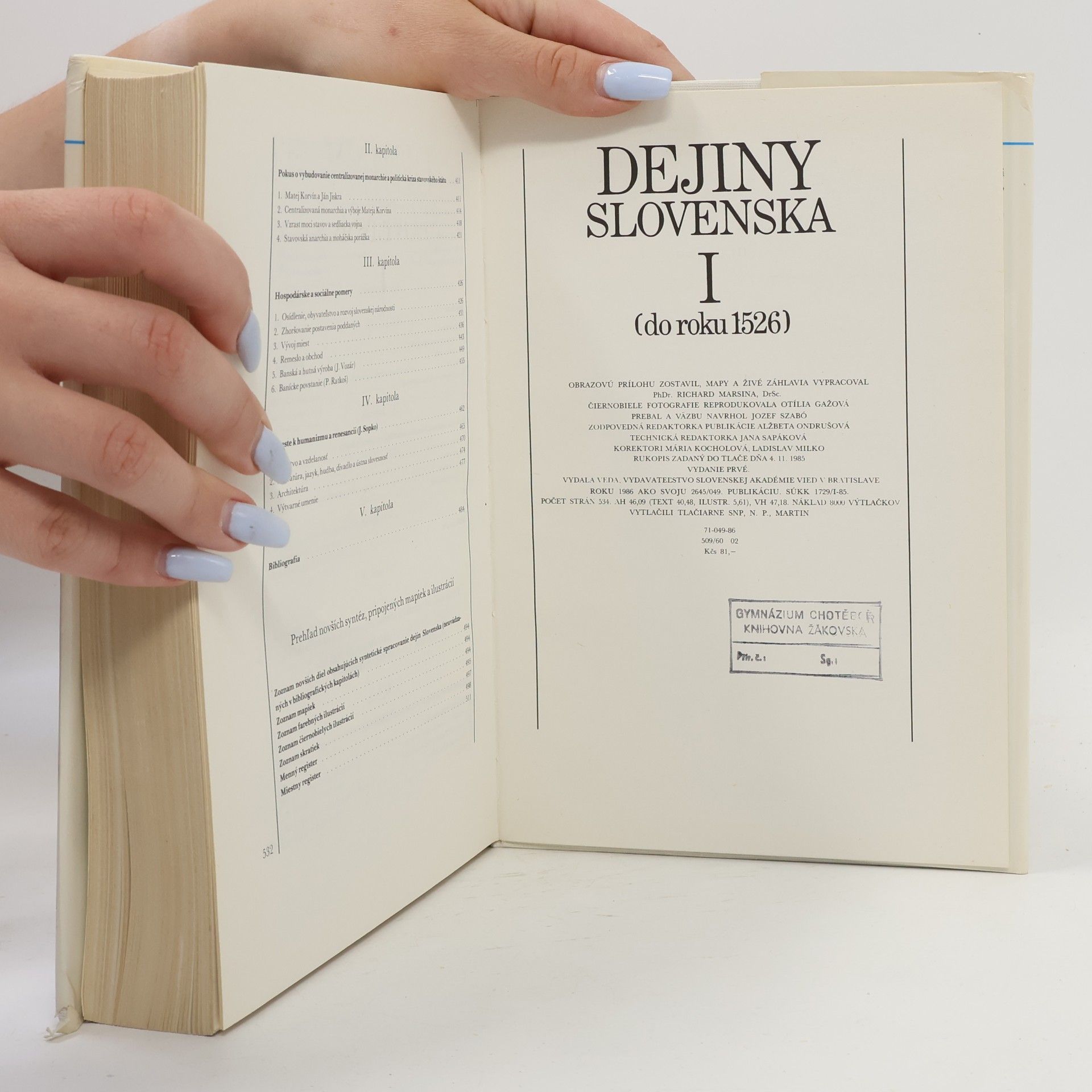Various authors Dejiny Slovenska I.