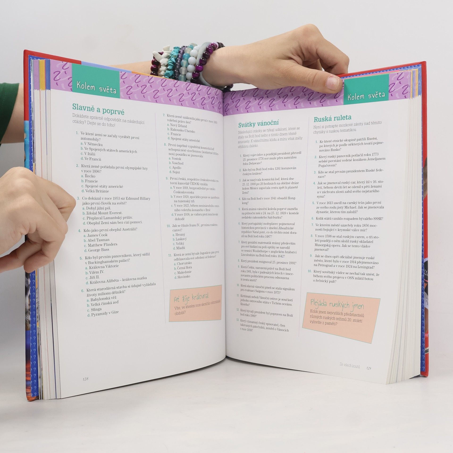 Various authors Kniha plná otazníků aneb Cesta k titulu domácího vševěda