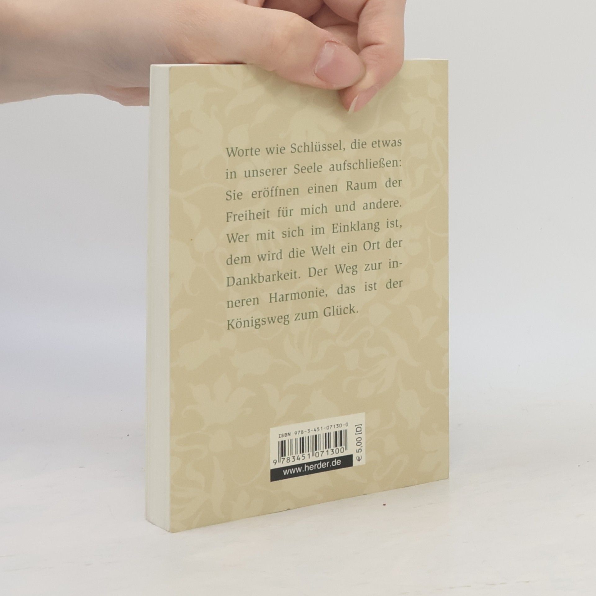 Anselm Grün Kleines Buch vom inneren Einklang