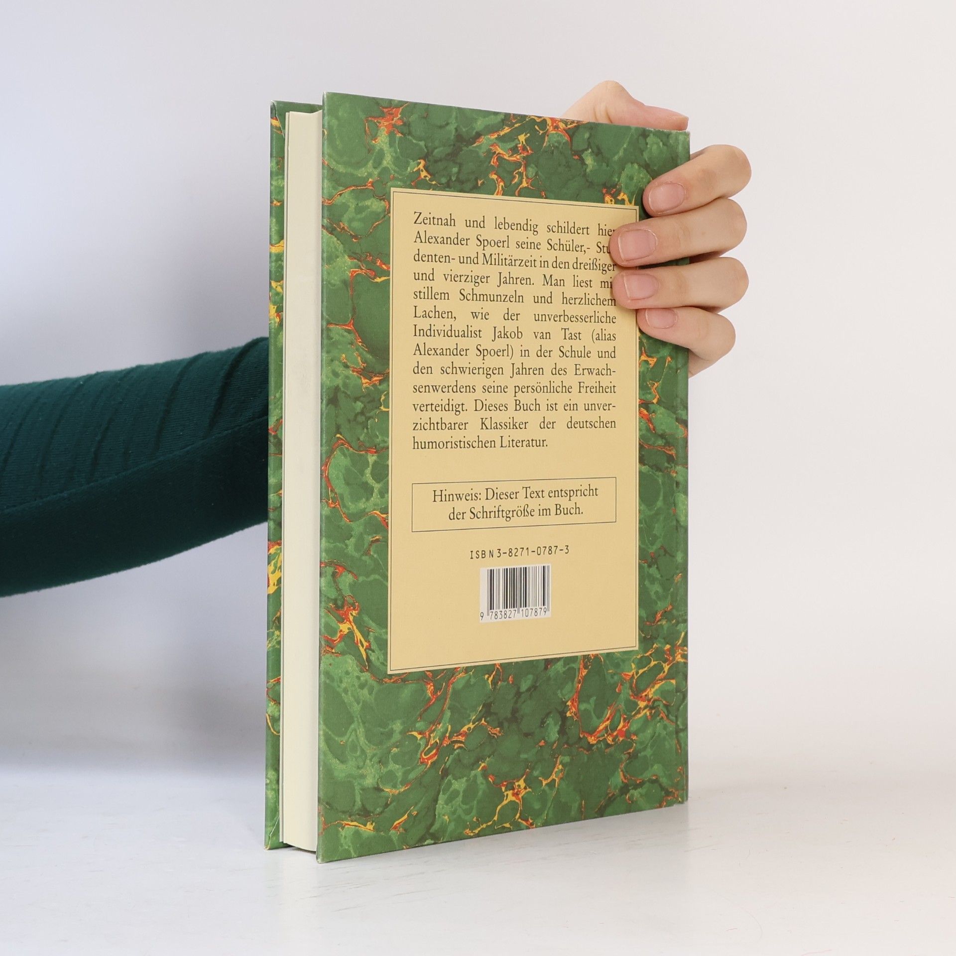 Alexander Spoerl Richarz Geschenkbibliothek: Memoiren eines mittelmäßigen Schülers