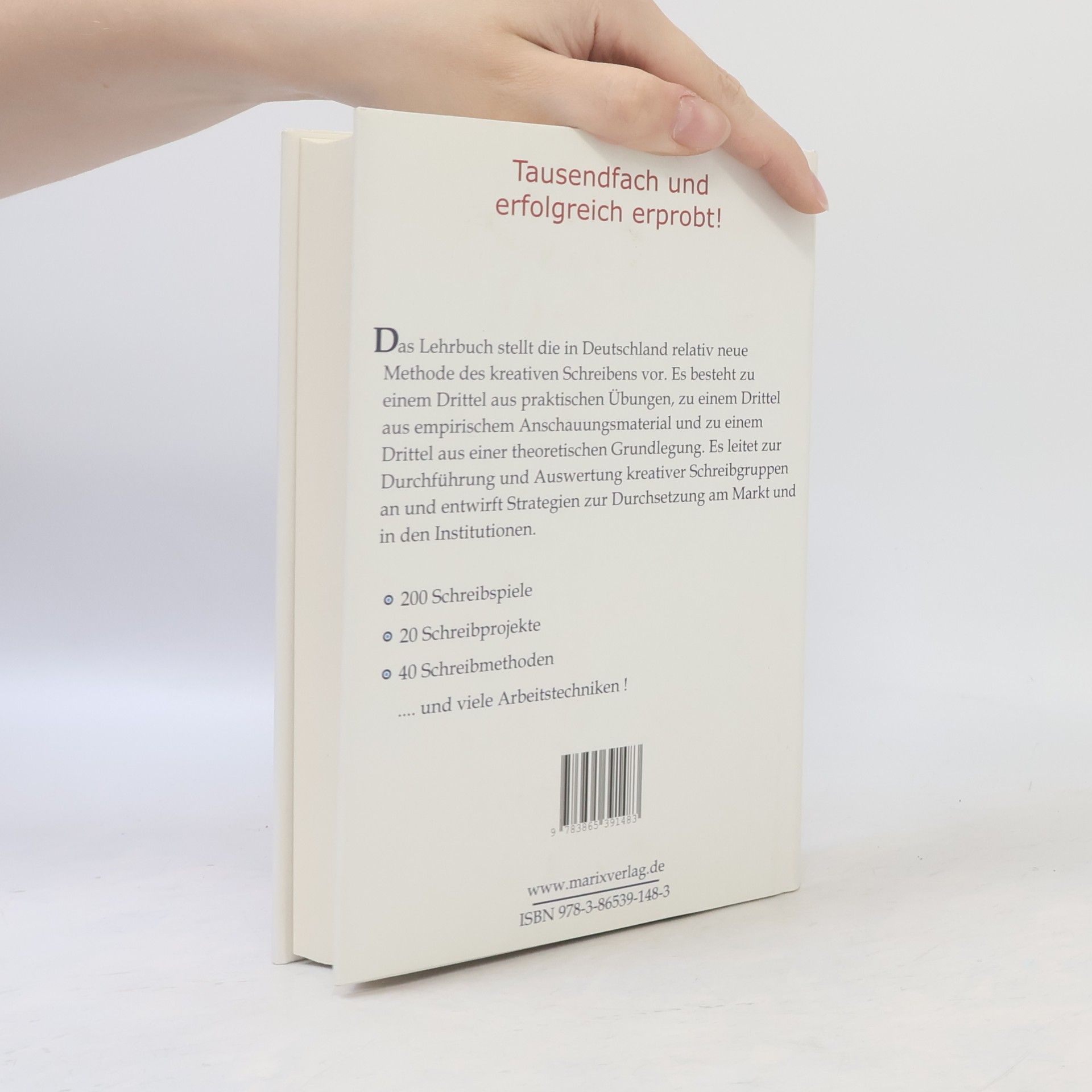 Lutz von Werder Lehrbuch des kreativen Schreibens