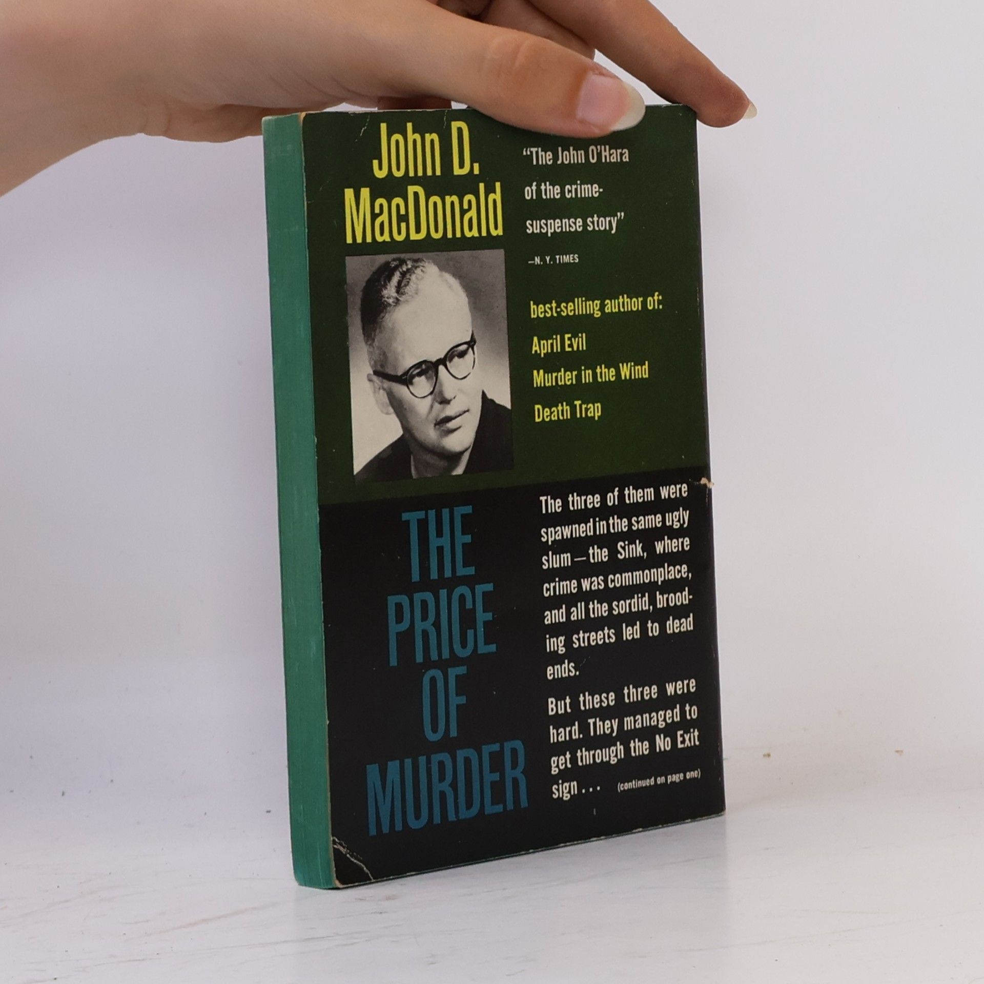 John D. MacDonald The Price of Murder