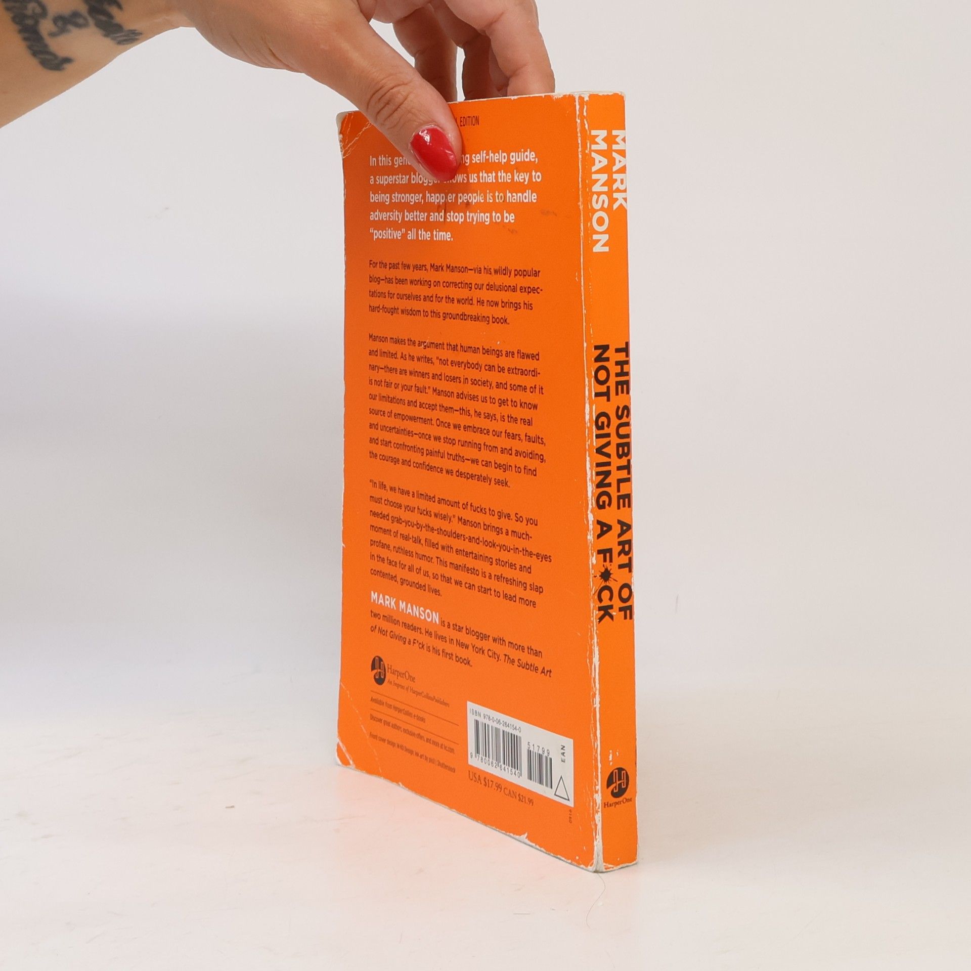 Mark Manson The Subtle Art of Not Giving a Fuck
