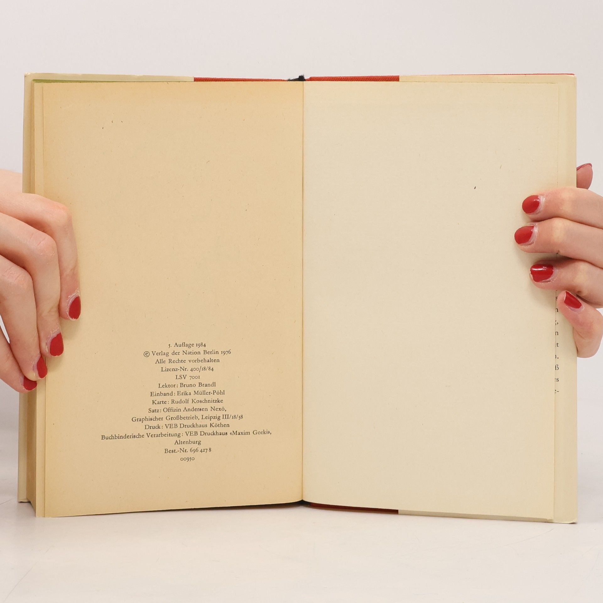 Johanna Hoffmann Der rote Kelch