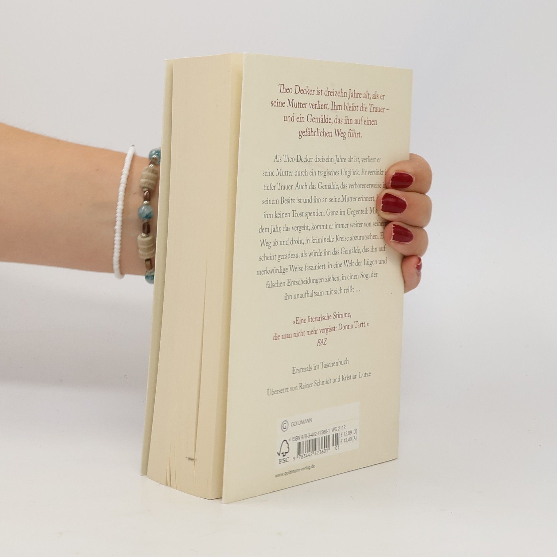 Donna Tartt Der Distelfink
