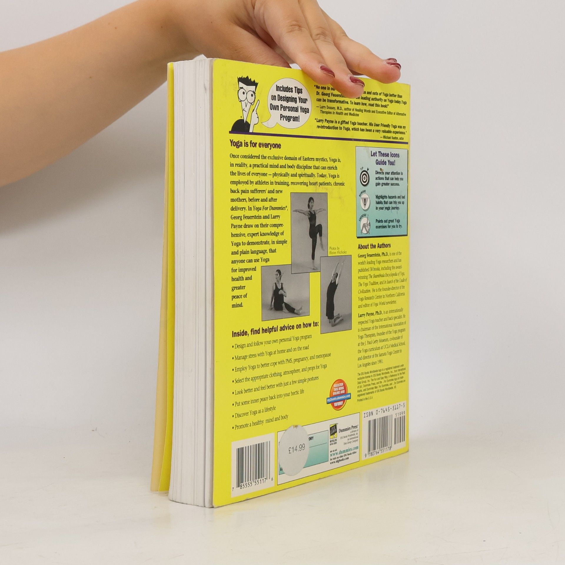 Georg Feuerstein Yoga For Dummies