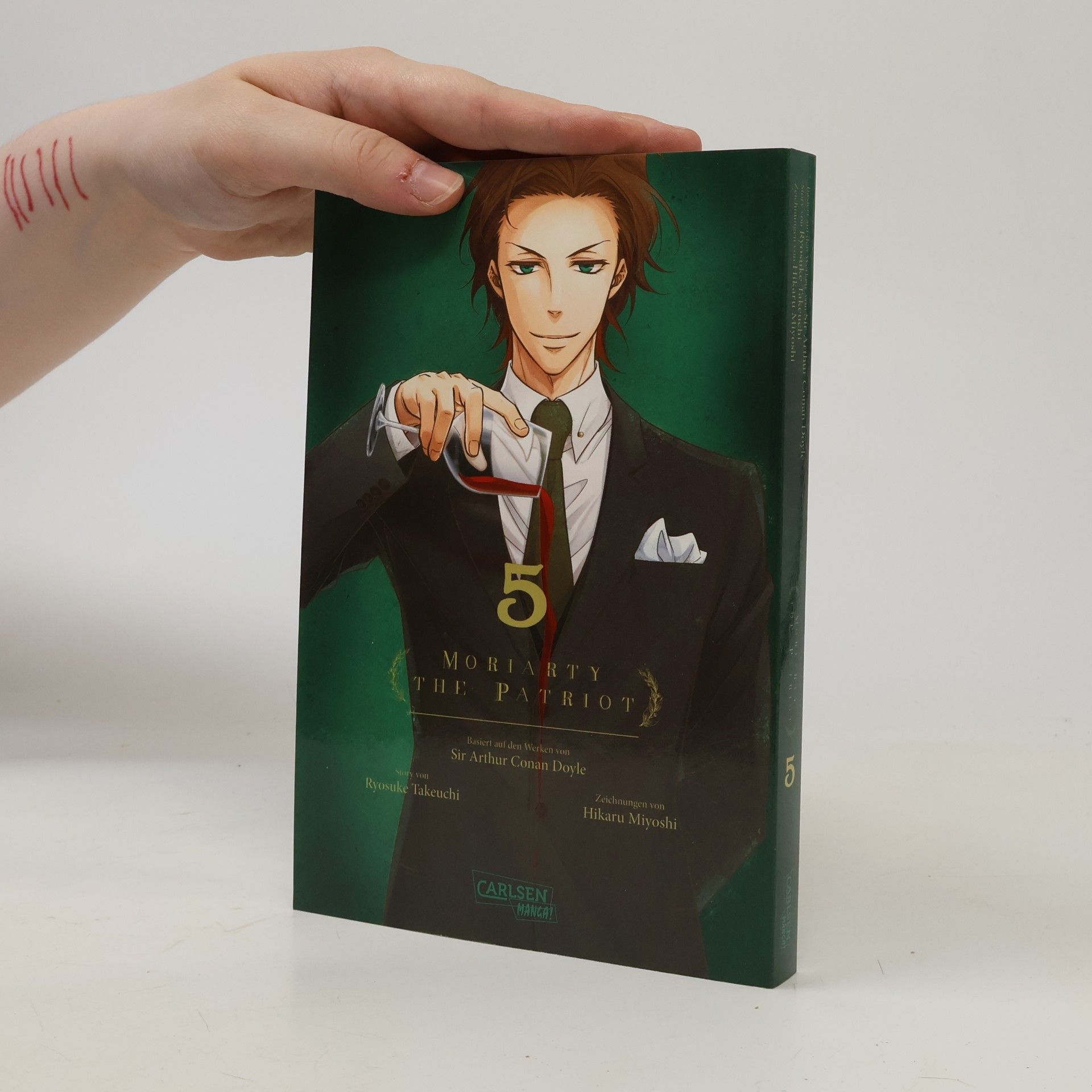 Ryōsuke Takeuchi Moriarty the patriot 5