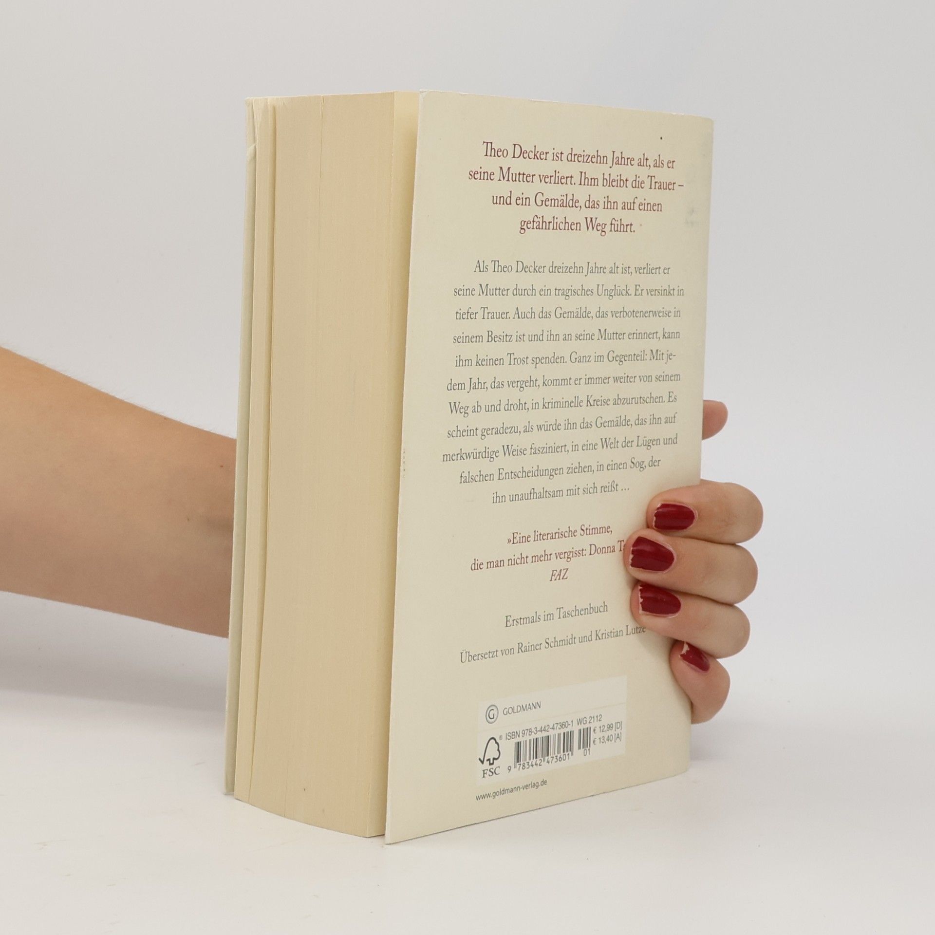 Donna Tartt Der Distelfink