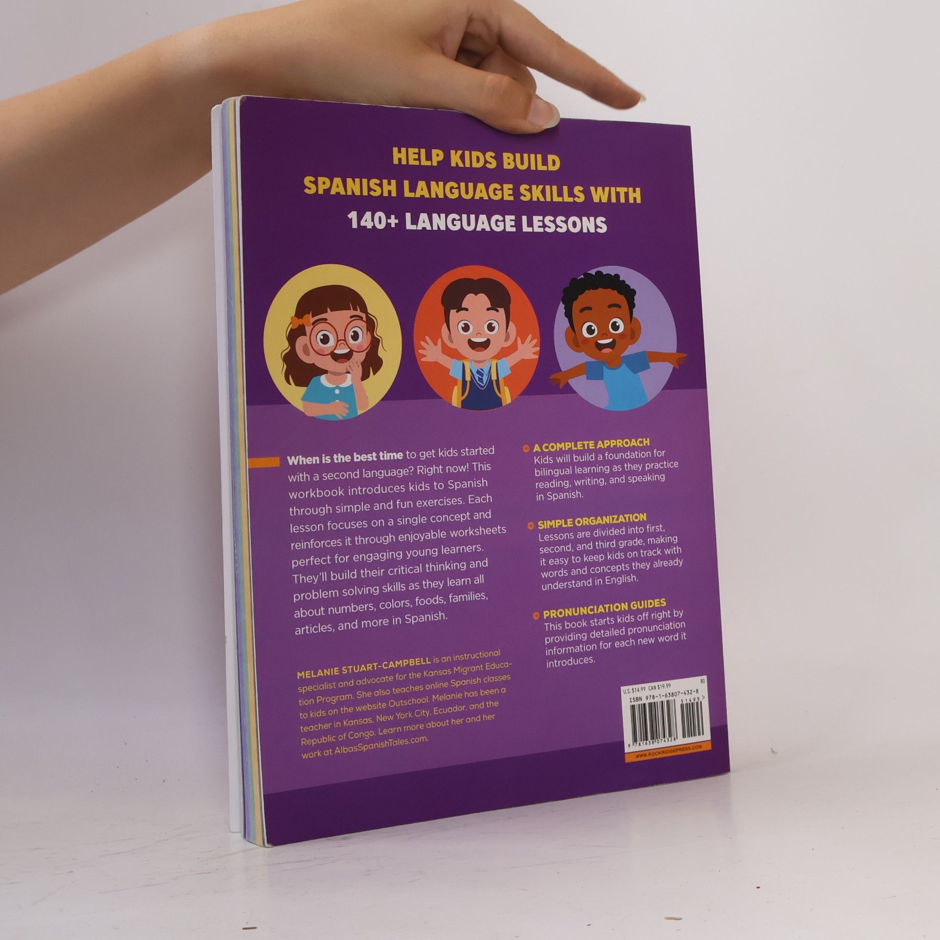Melanie Stuart-Campbell The Spanish Workbook for Grades 1, 2, and 3