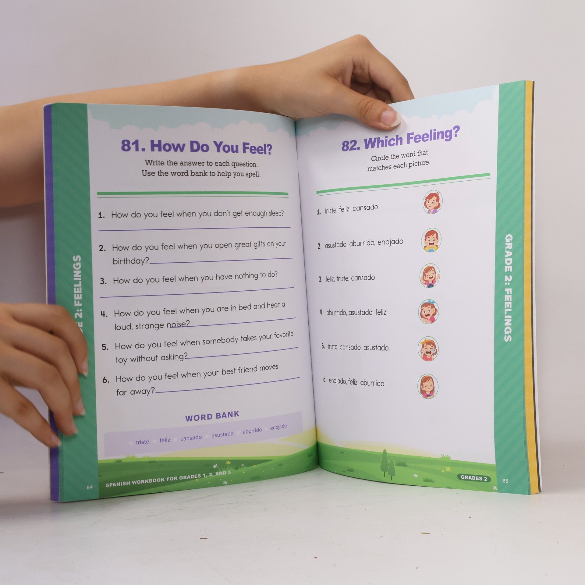Melanie Stuart-Campbell The Spanish Workbook for Grades 1, 2, and 3