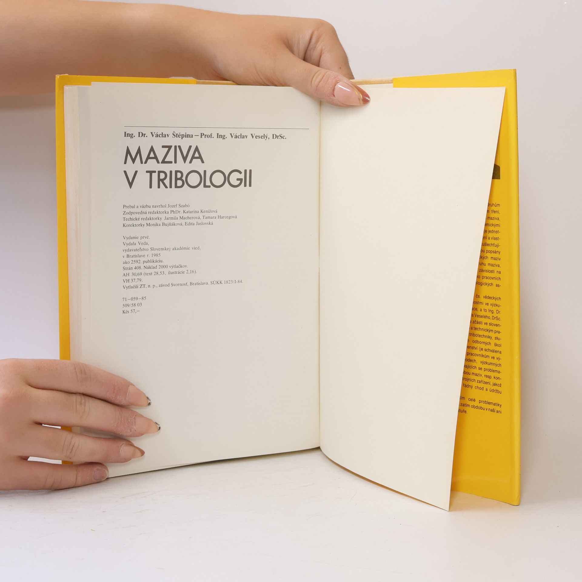 Václav Štěpina Maziva v tribologii