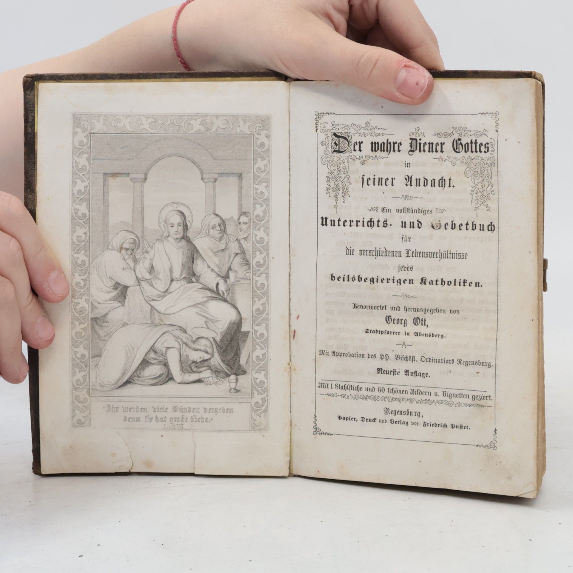Georg Ott Der wahre Diener Gottes in seiner Andacht