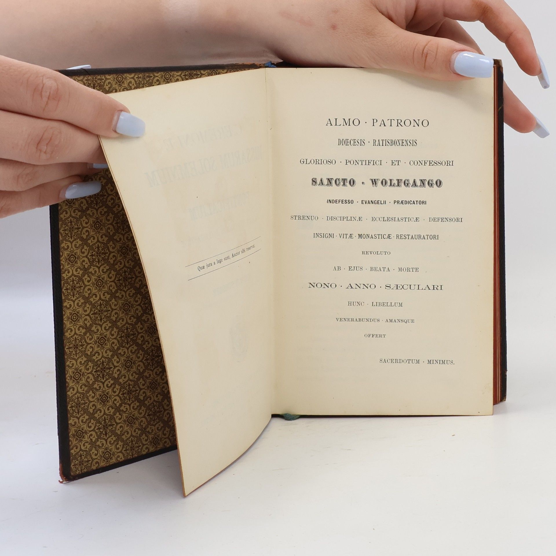 Georg Schober Caeremoniae missarum solemnium et pontificalium