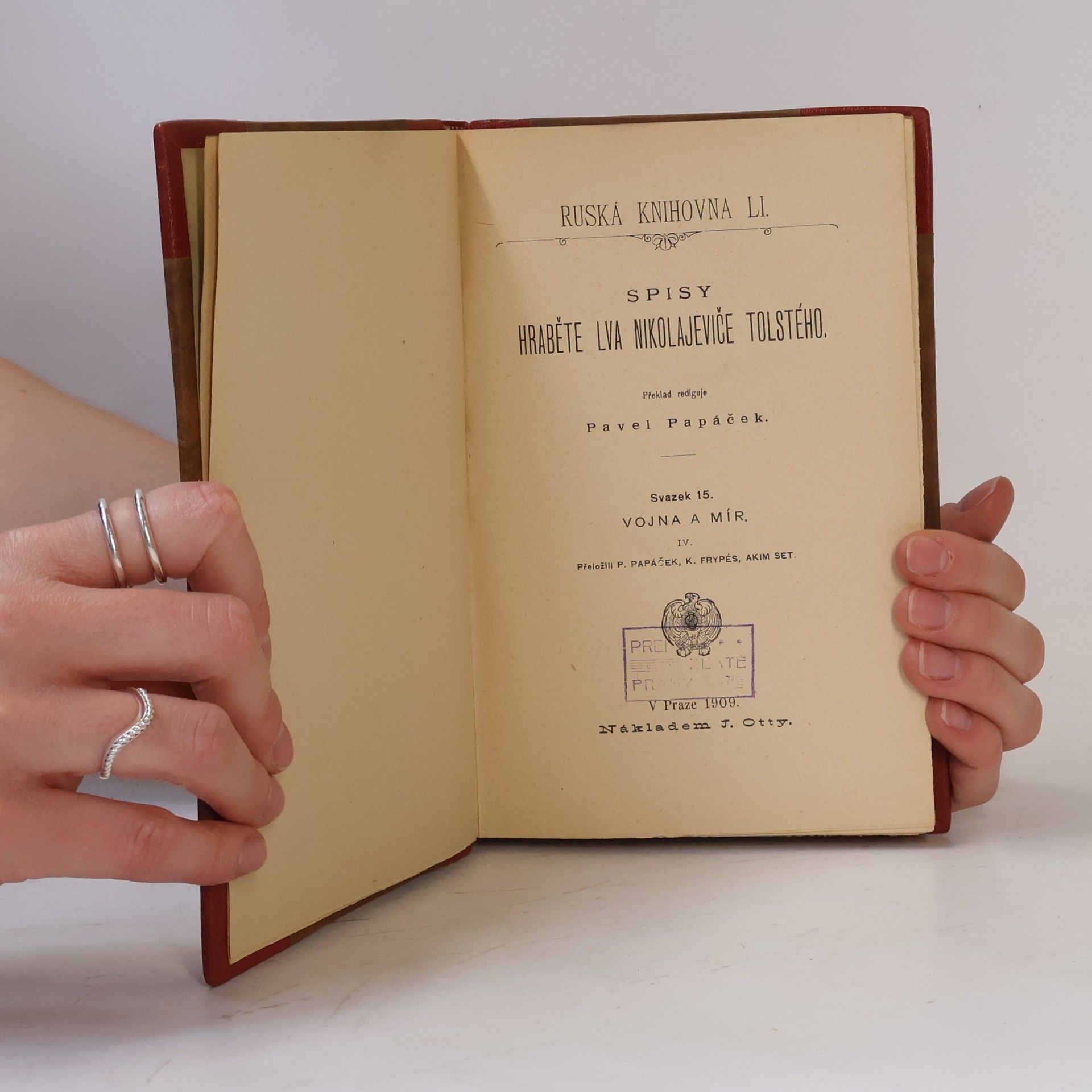 Lew Nikolajewitsch Tolstoi Vojna a mír IV.