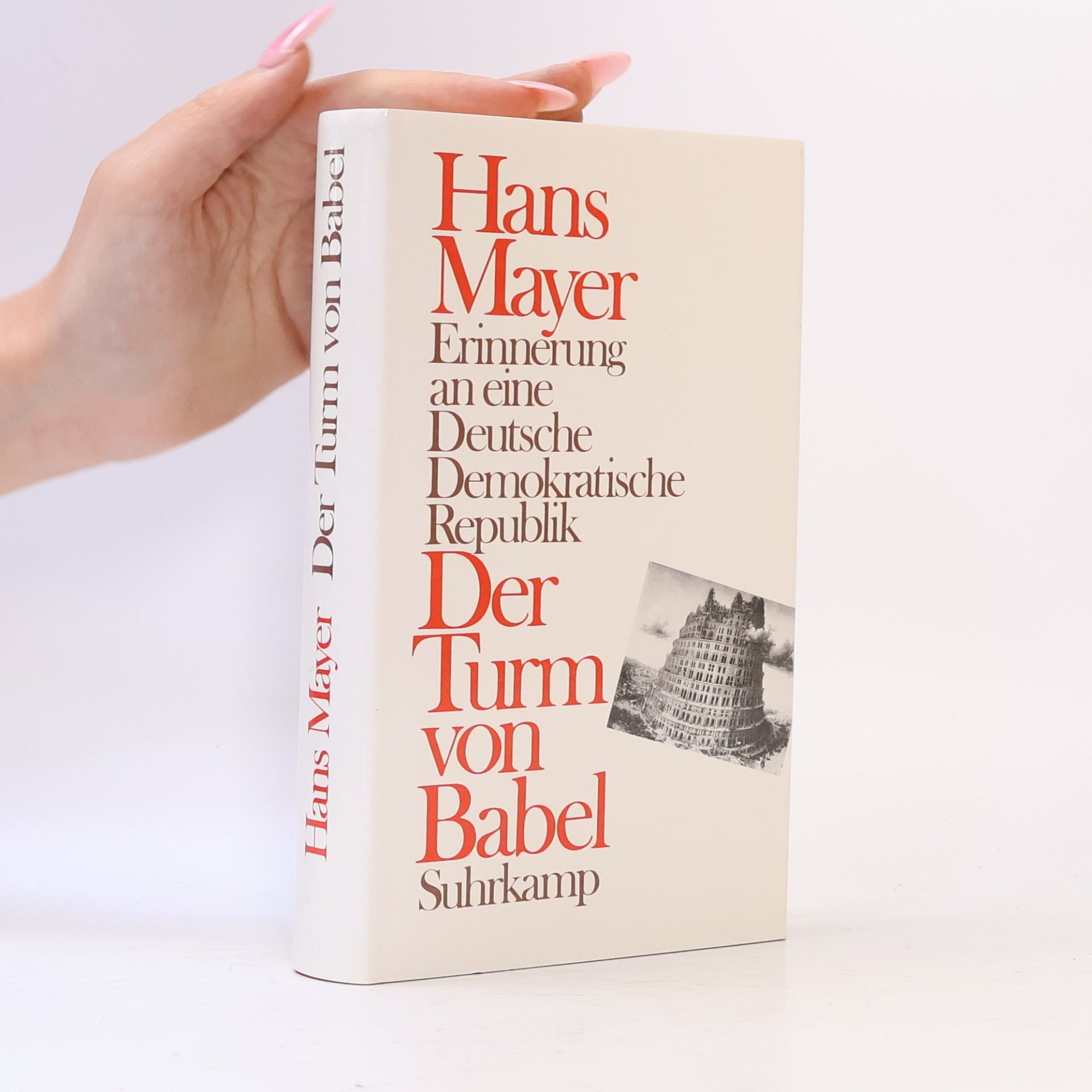 Hans Mayer Der Turm von Babel