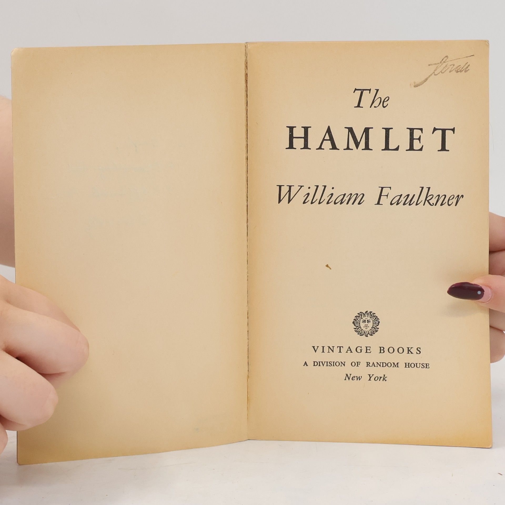 William Faulkner The Hamlet