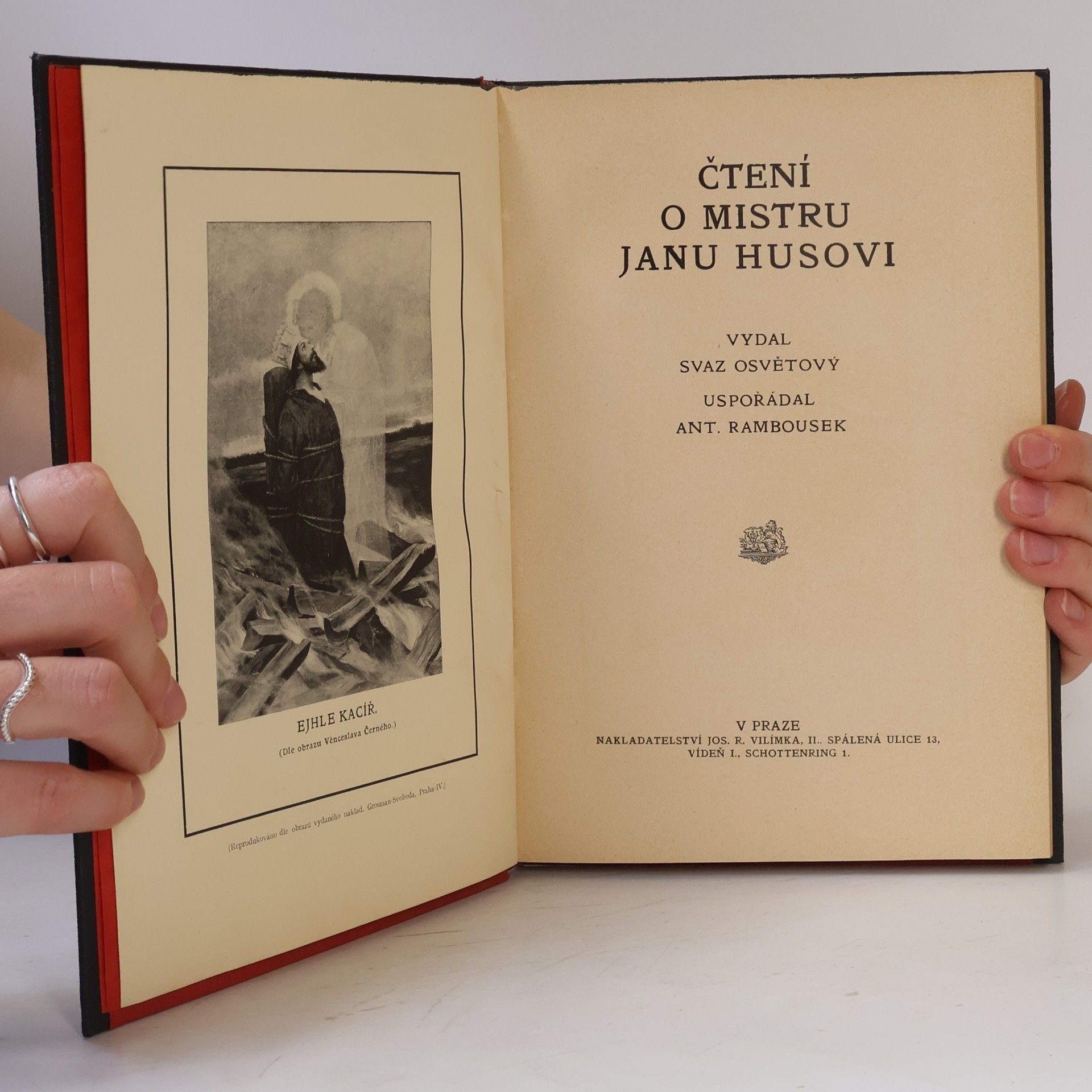 Antonín Rambousek Čtení o Mistru Janu Husovi