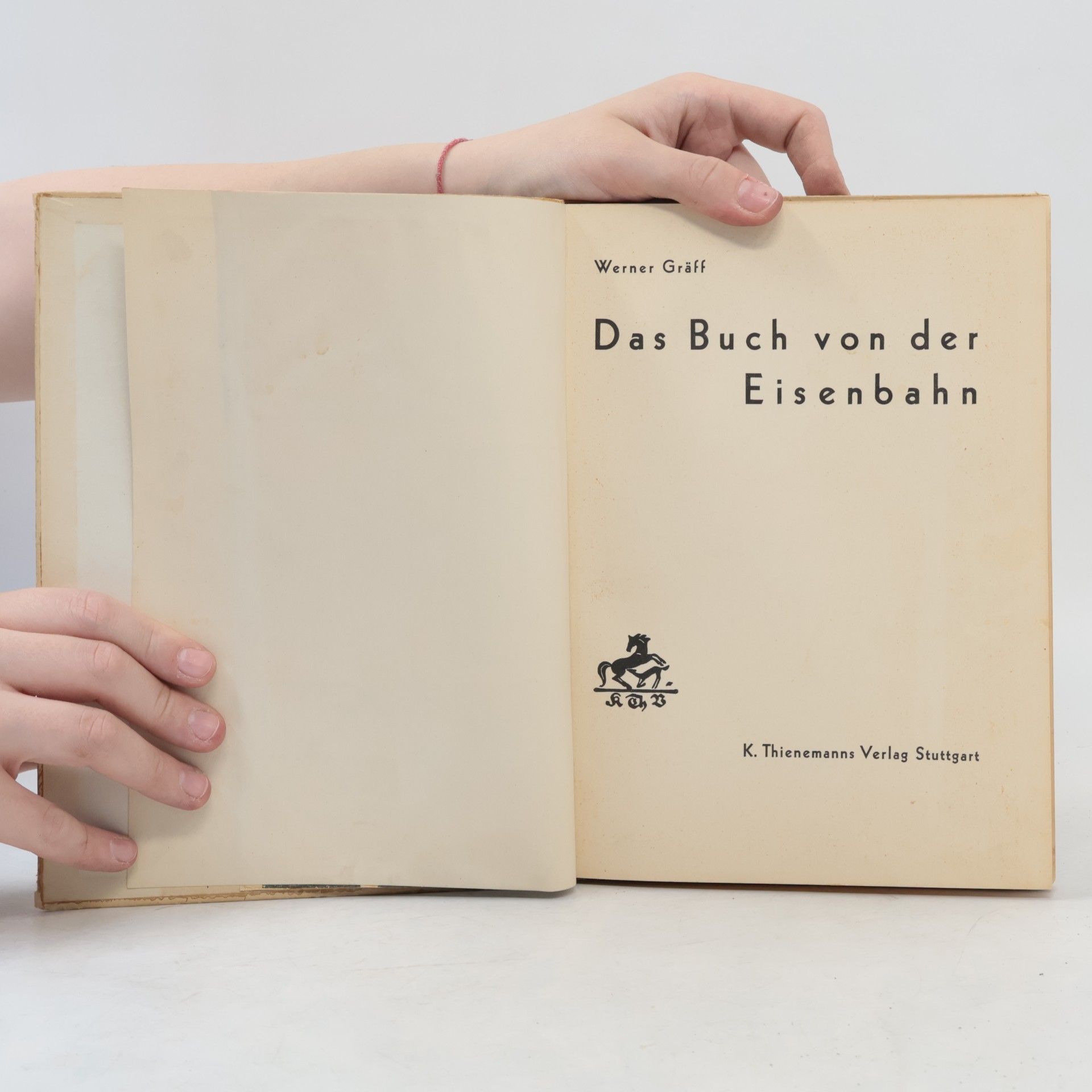 Werner Graeff Das Buch von der Eisenbahn