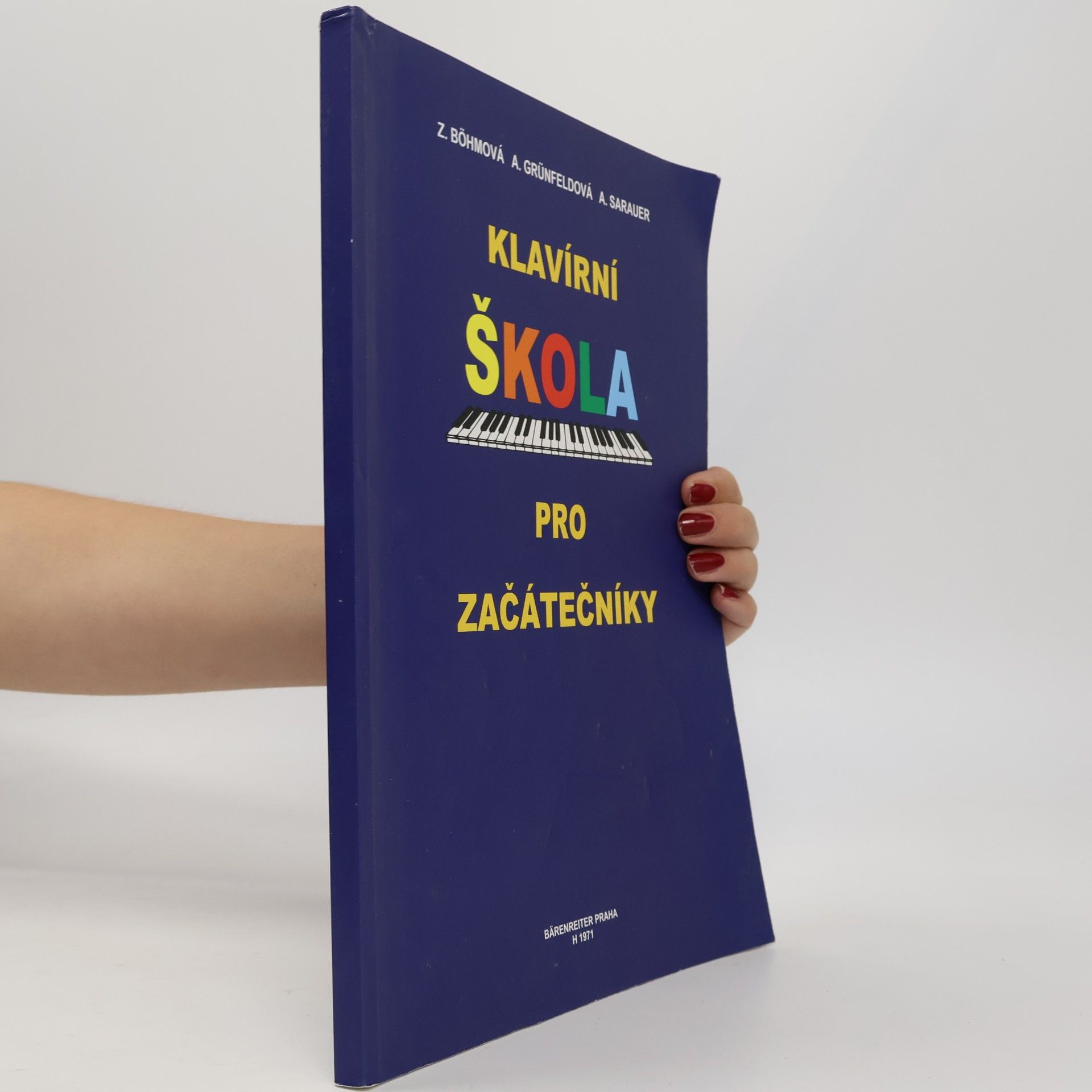 Alois Sarauer Klavírní škola pro začátečníky