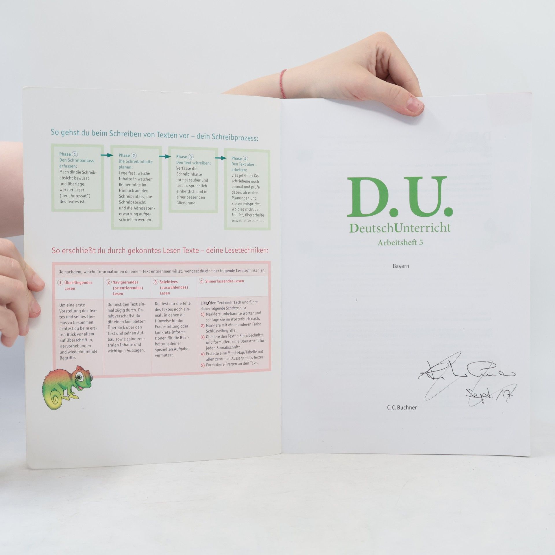 Claudia Högemann D.U. DeutschUnterricht 5. Arbeitsheft Bayern