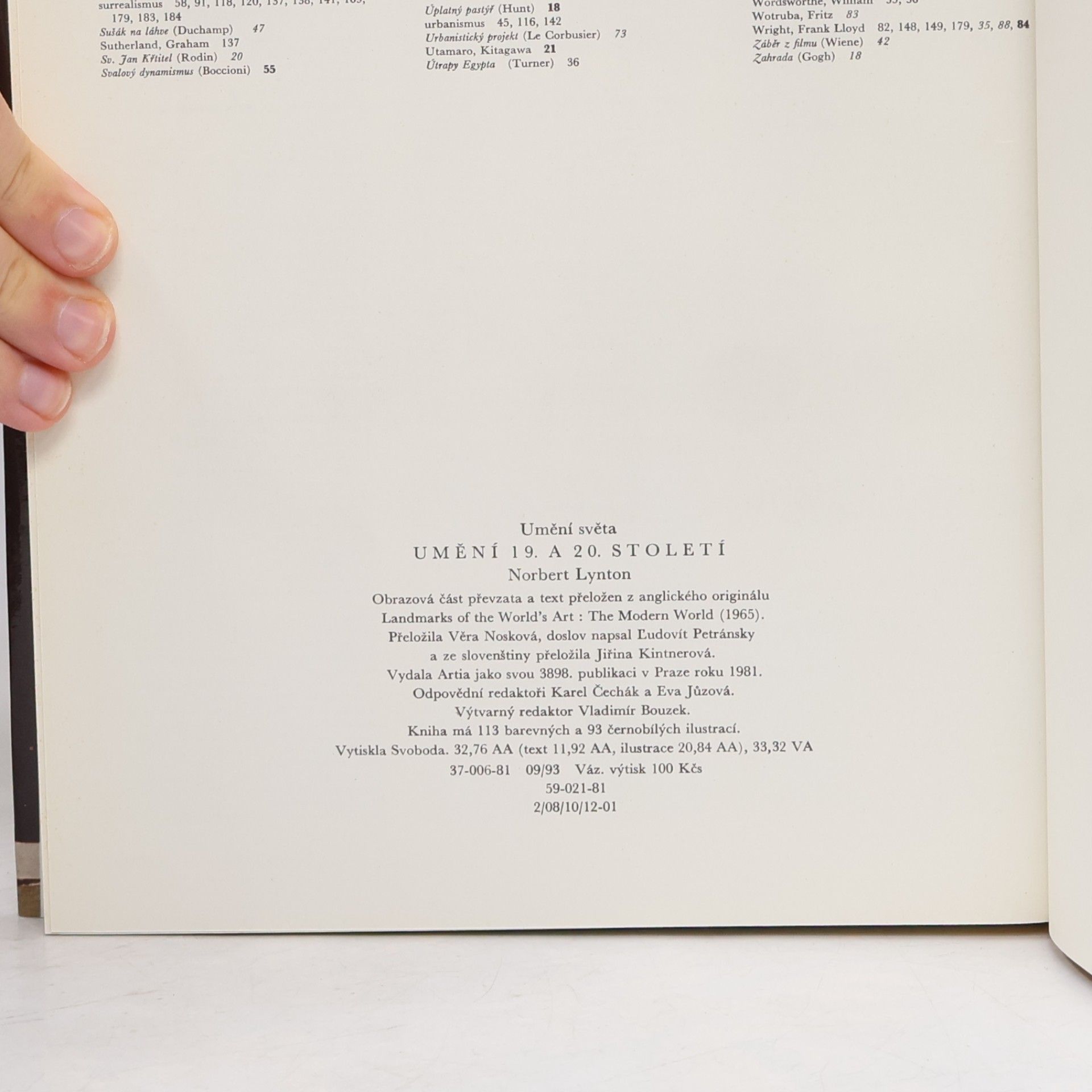 Norbert Lynton Umění světa. Umění 19. a 20. století
