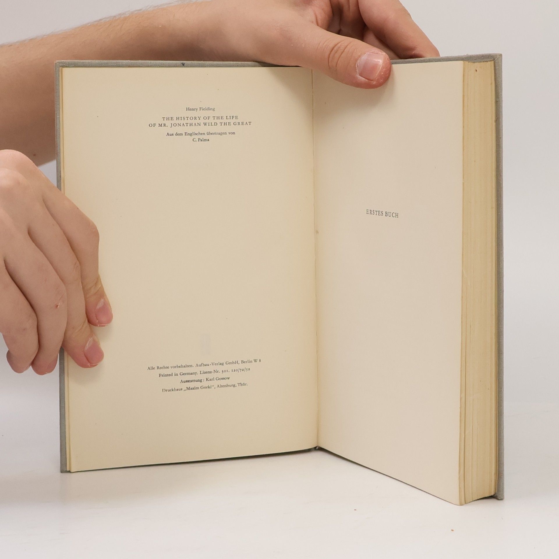 Henry Fielding Jonathan Wild der Grosse