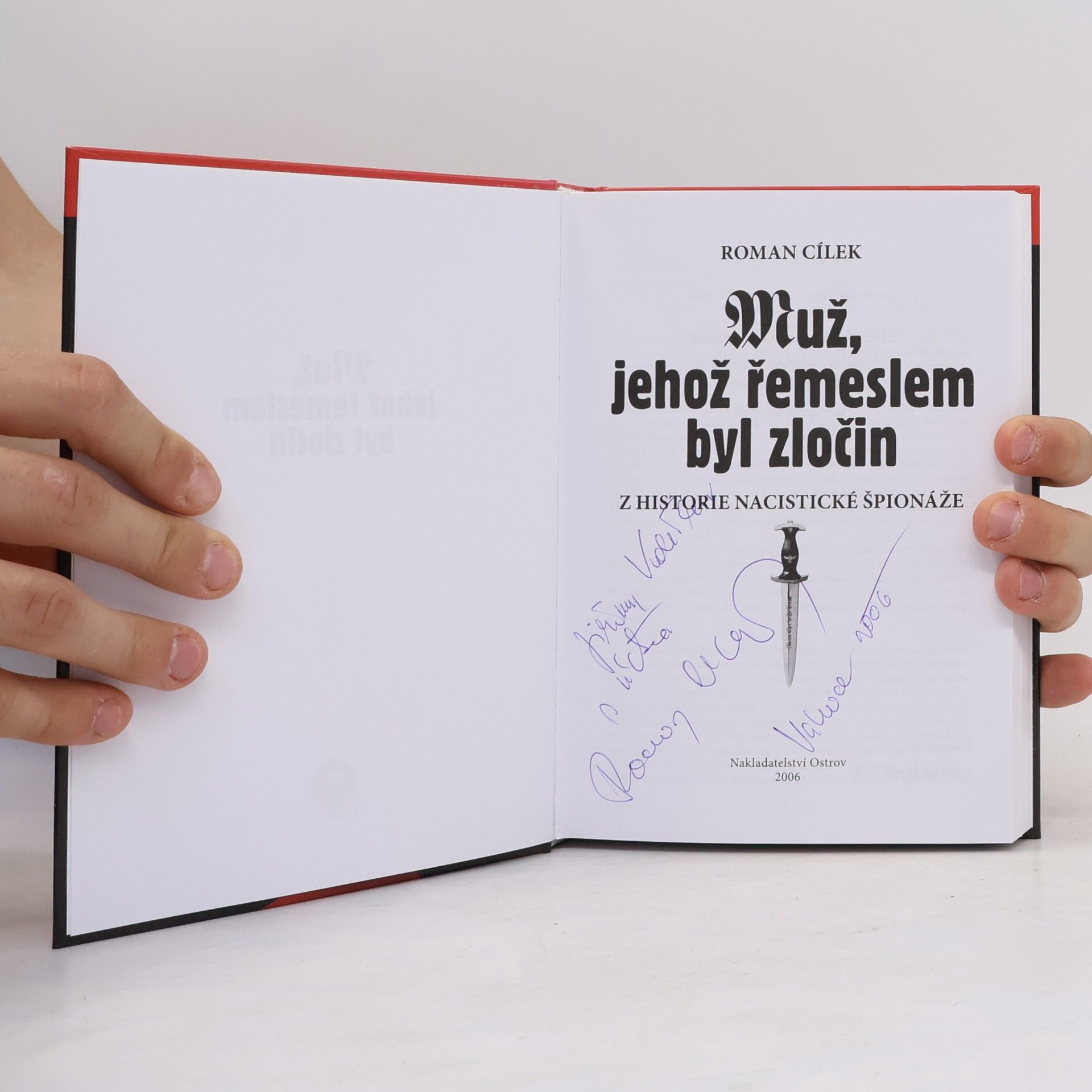 Roman Cílek Muž, jehož řemeslem byl zločin