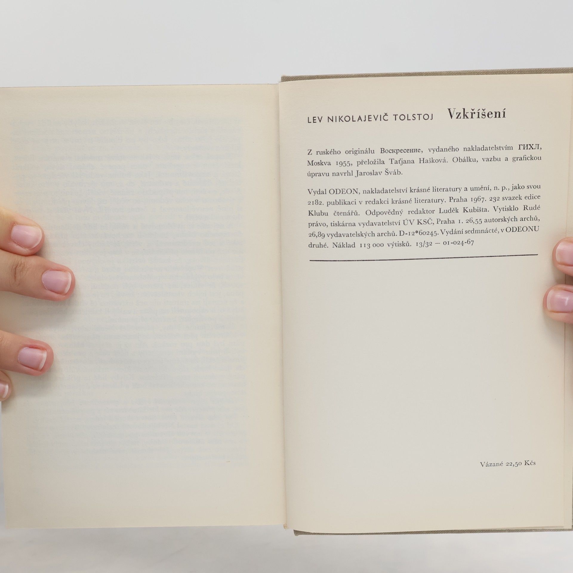 Lew Nikolajewitsch Tolstoi Vzkříšení