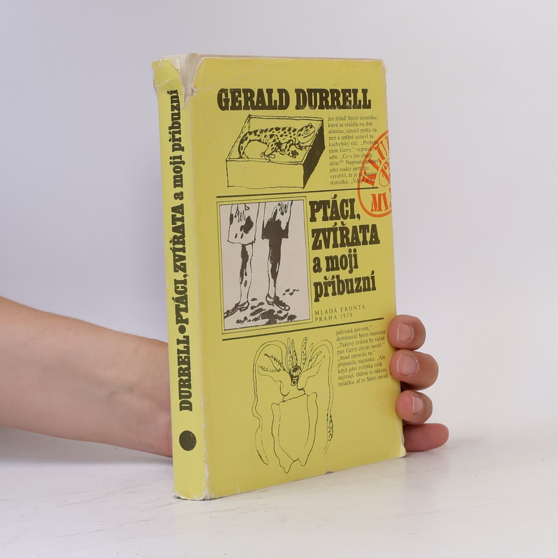Gerald Durrell Ptáci, zvířata a moji příbuzní
