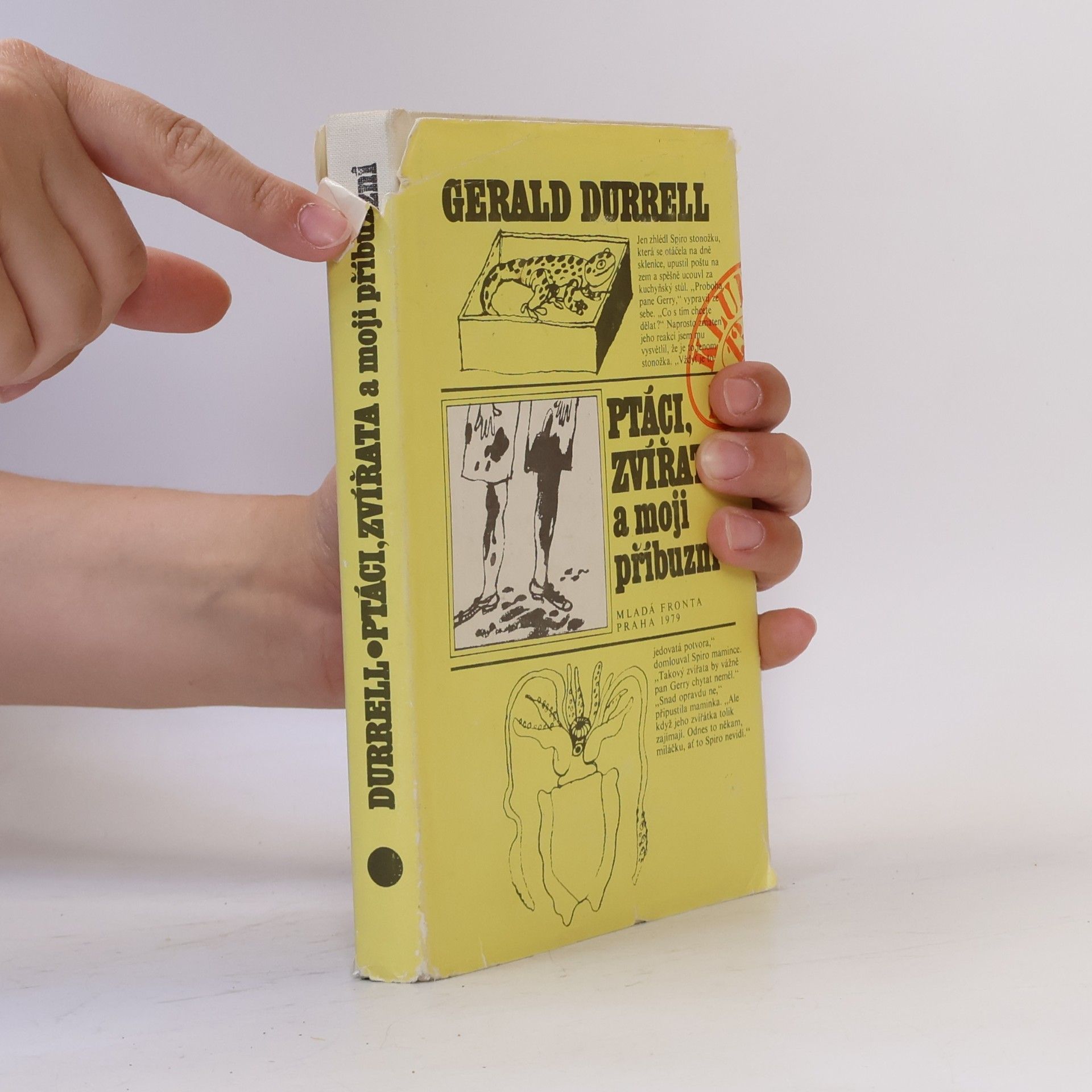 Gerald Durrell Ptáci, zvířata a moji příbuzní