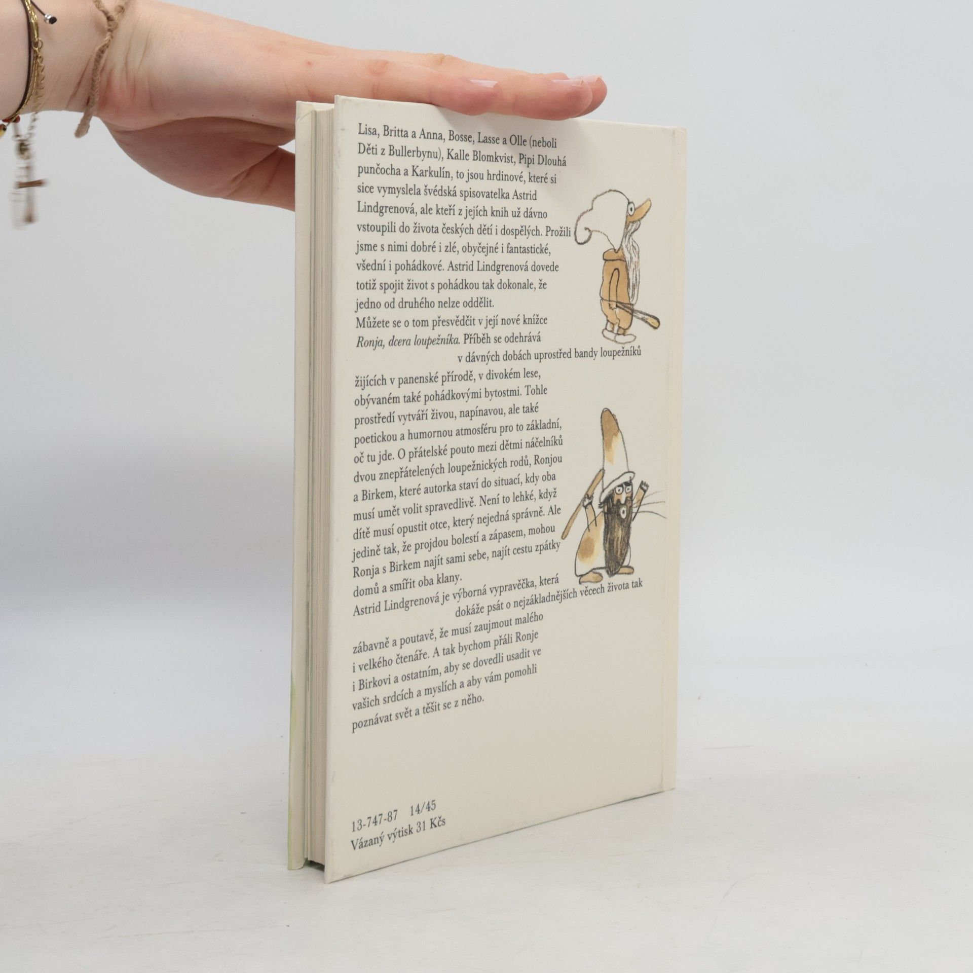 Astrid Lindgrenová Ronja, dcera loupežníka