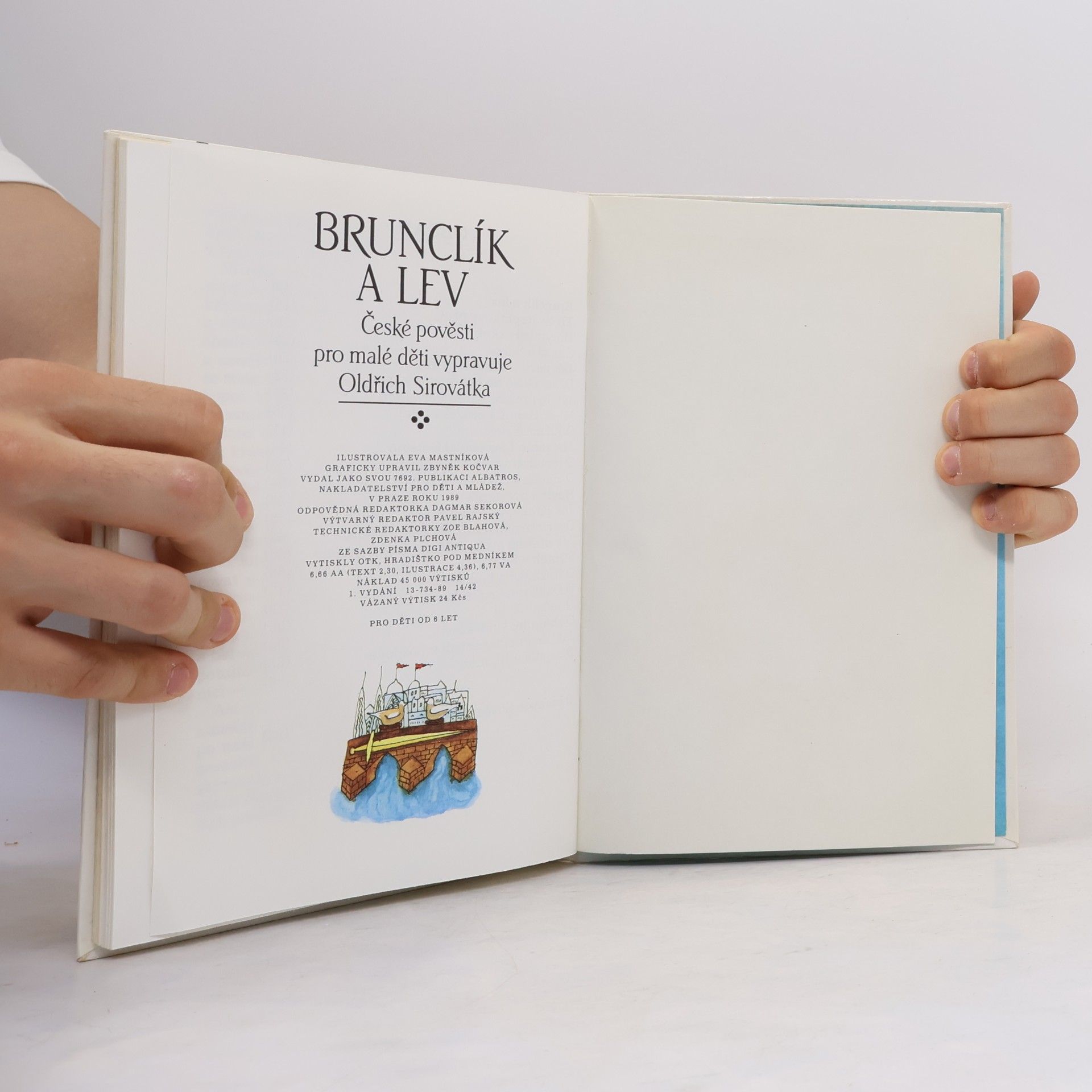 Oldřich Sirovátka Brunclík a lev