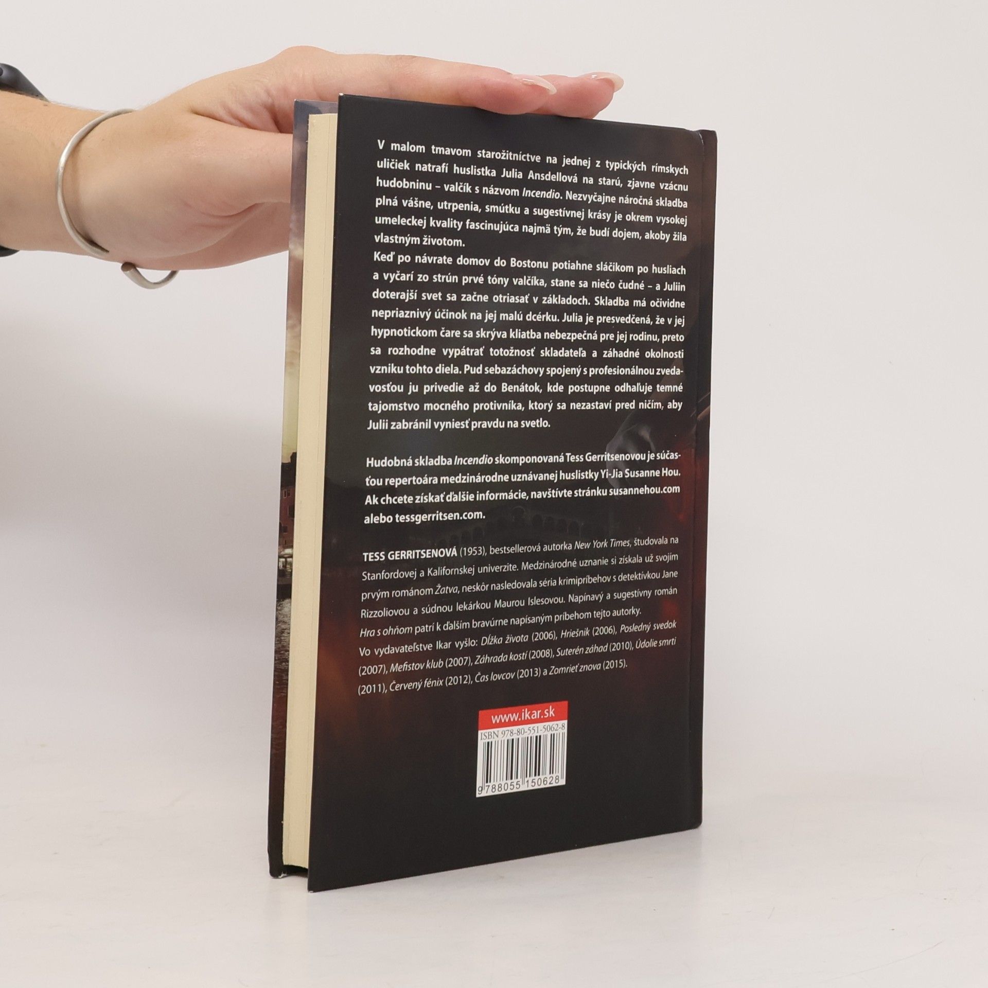 Tess Gerritsen Hra s ohňom