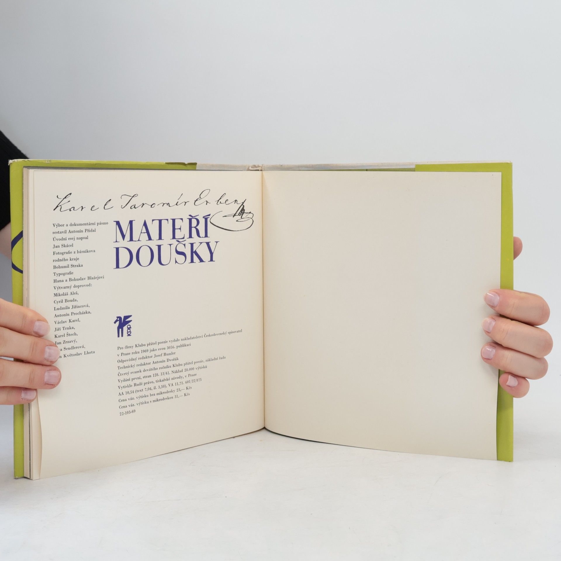 Karel Jaromír Erben Mateří doušky